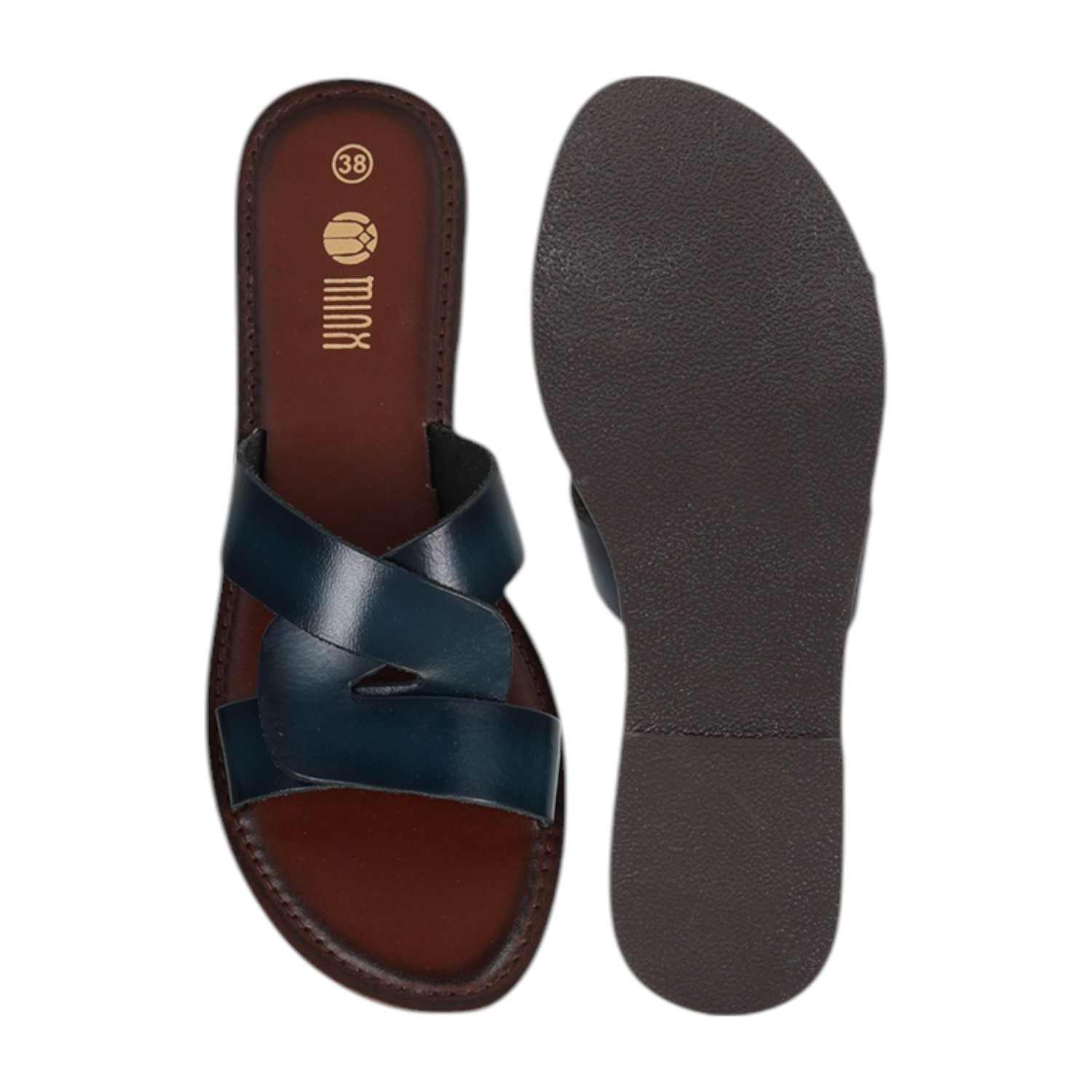 Women  Navy Casual Flat