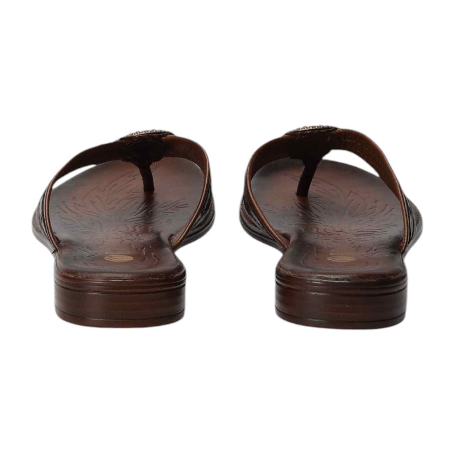 Women Rust Casual Chappal