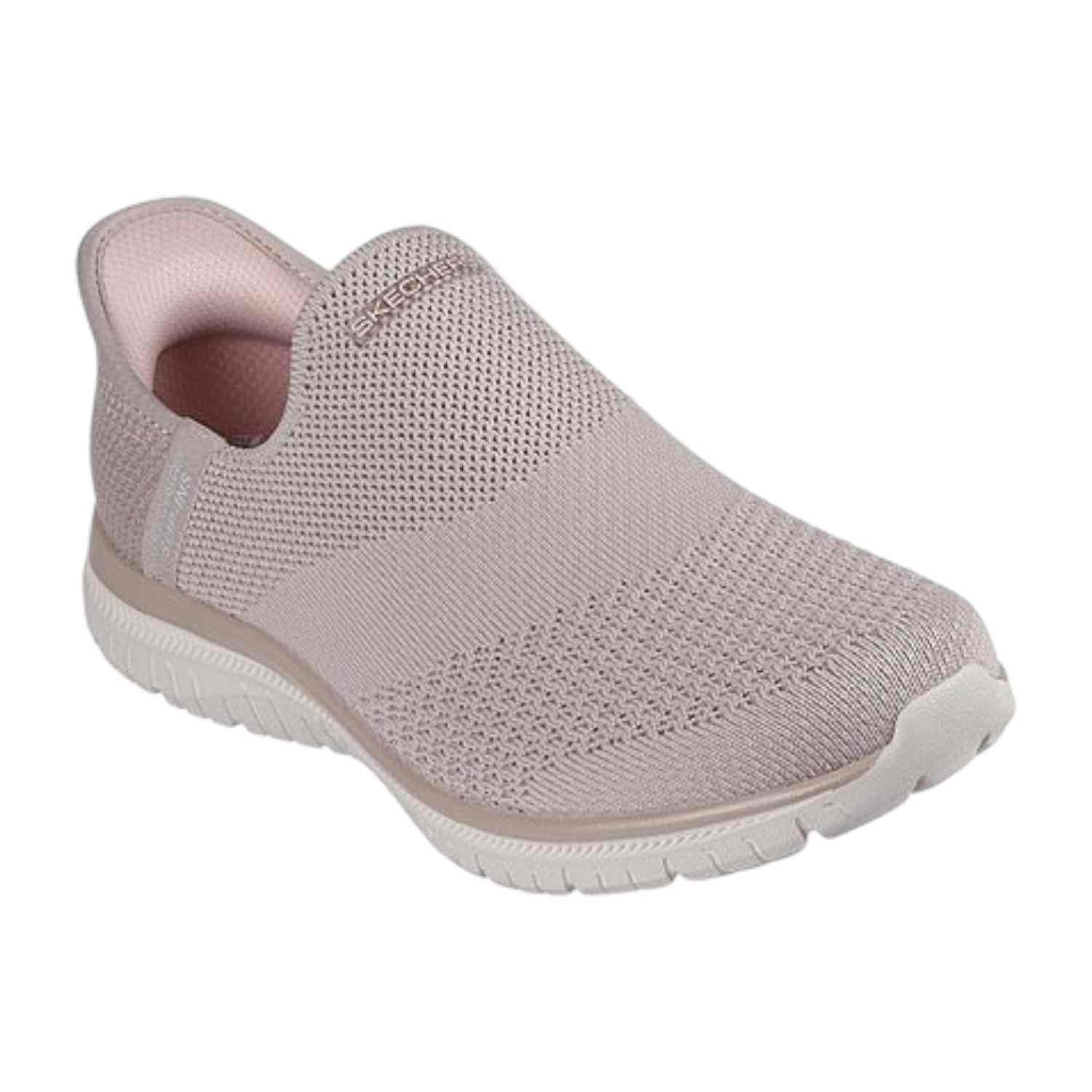 Taupe Women Virtue-Sleek Running Slip Ins Shoes