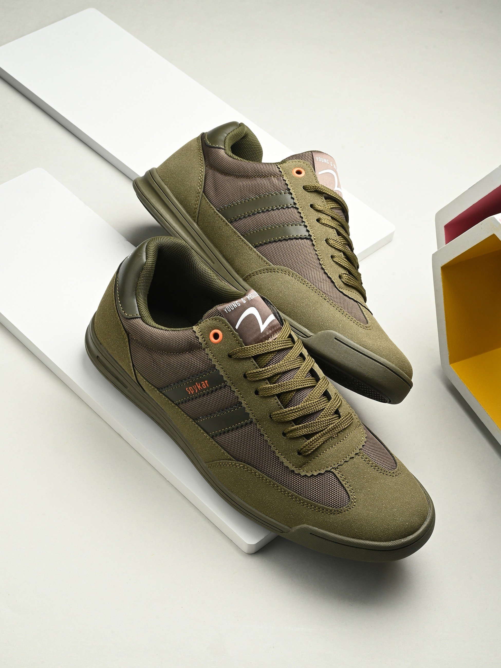 Wolverine  Men Olive Casual Sneaker