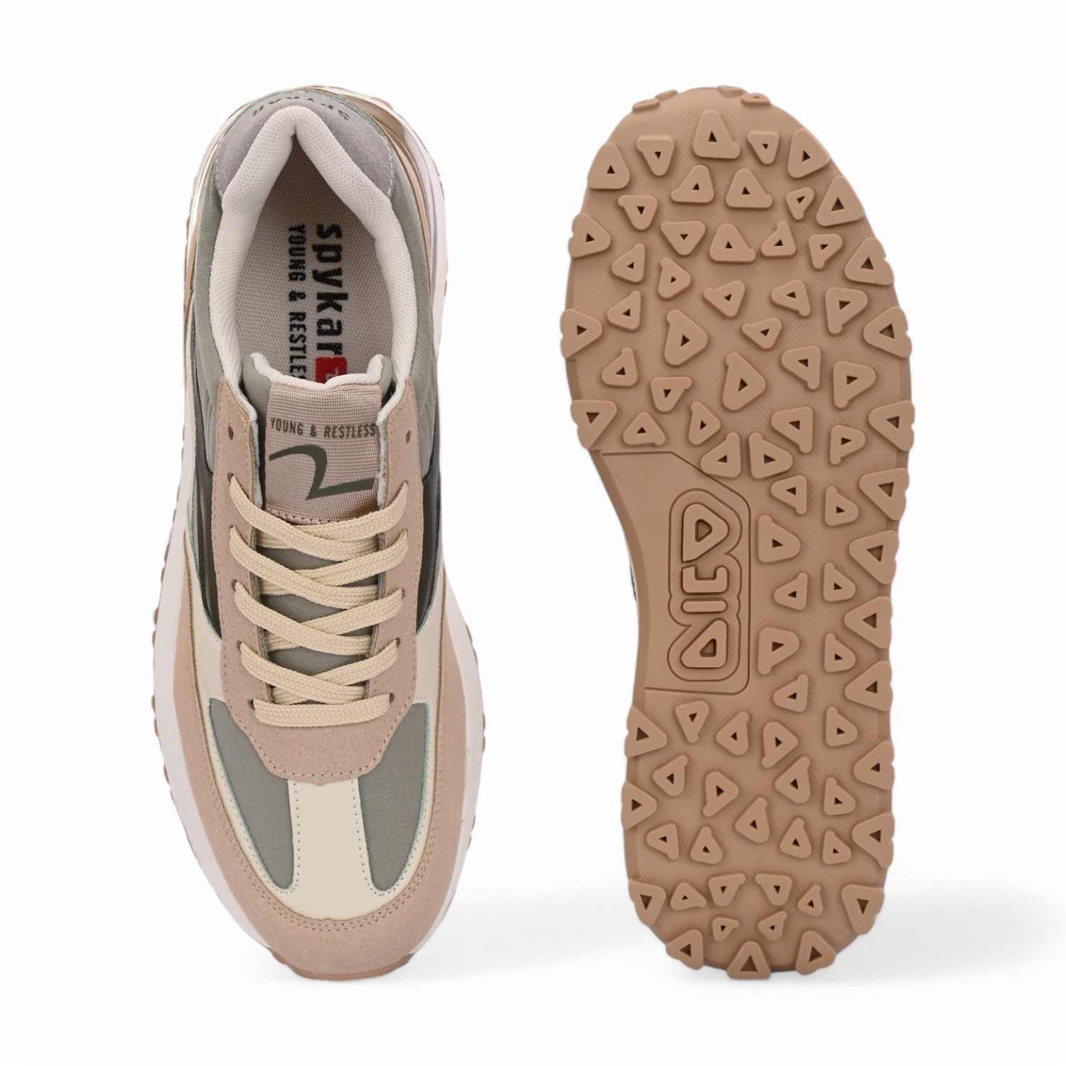 Nolan  Men Beige Casual Sneaker