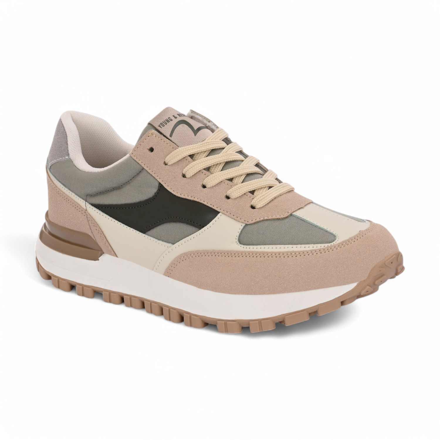 Nolan  Men Beige Casual Sneaker