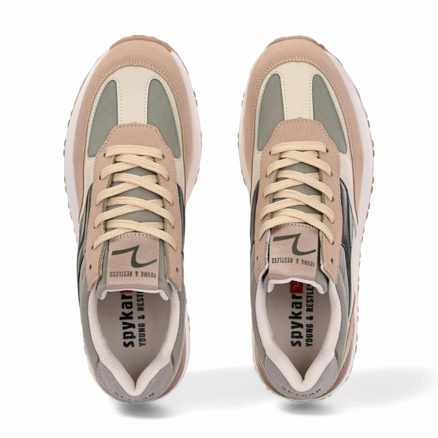 Nolan  Men Beige Casual Sneaker