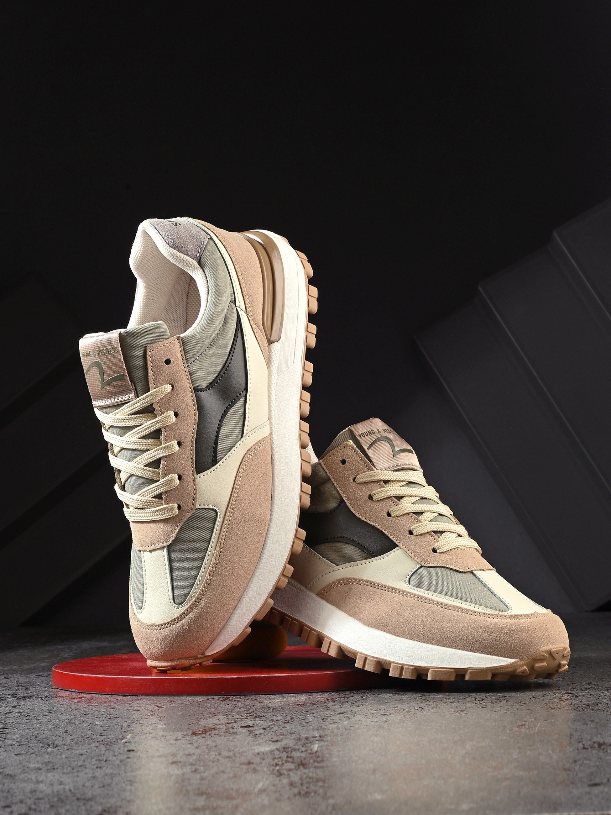 Nolan  Men Beige Casual Sneaker