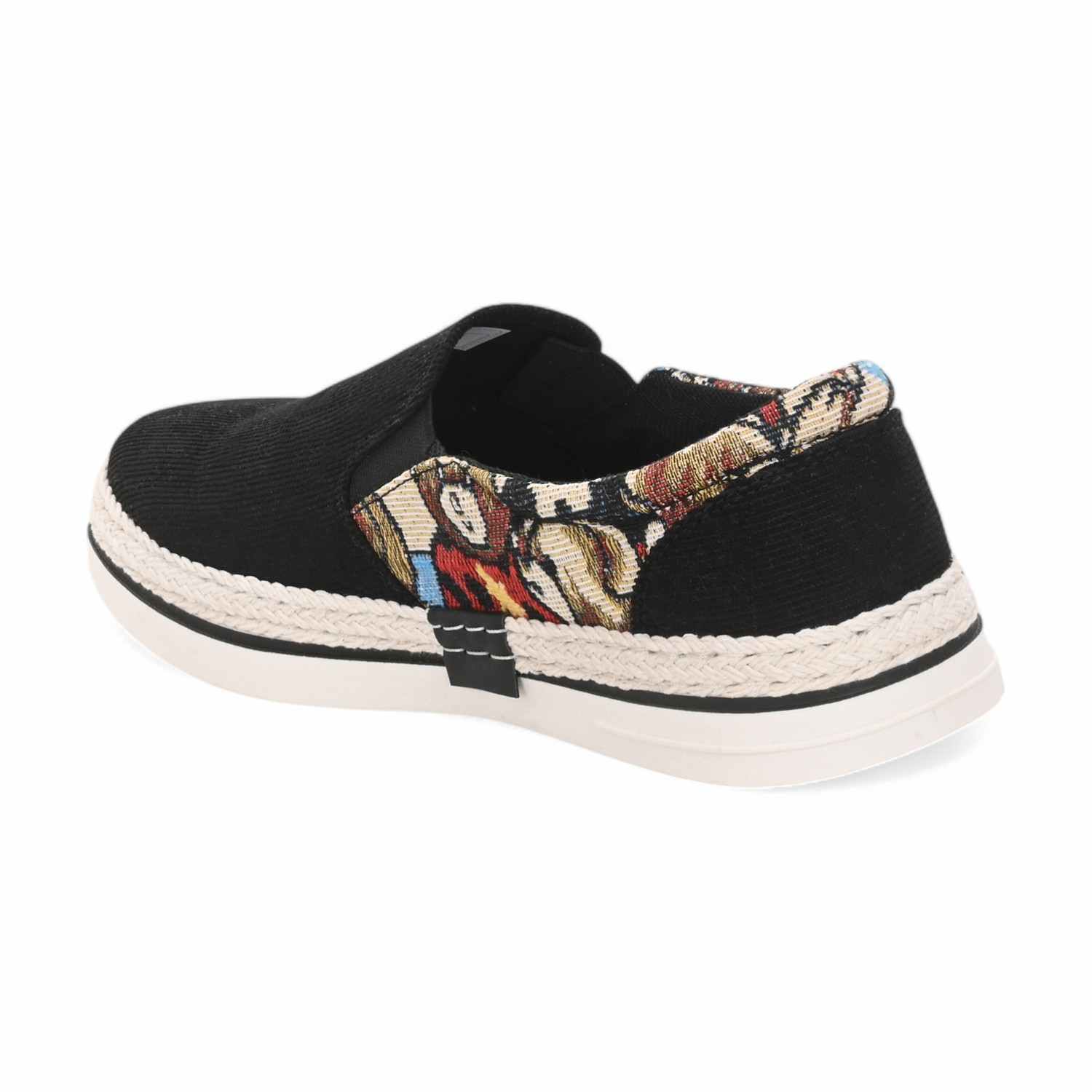 Surtur   Men Black Slip On Sneaker