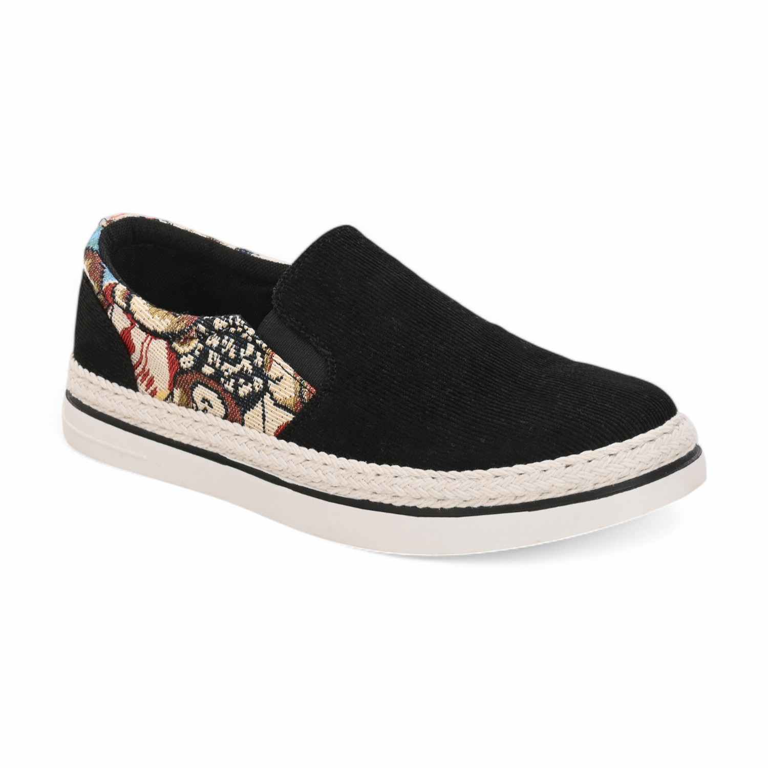 Surtur   Men Black Slip On Sneaker