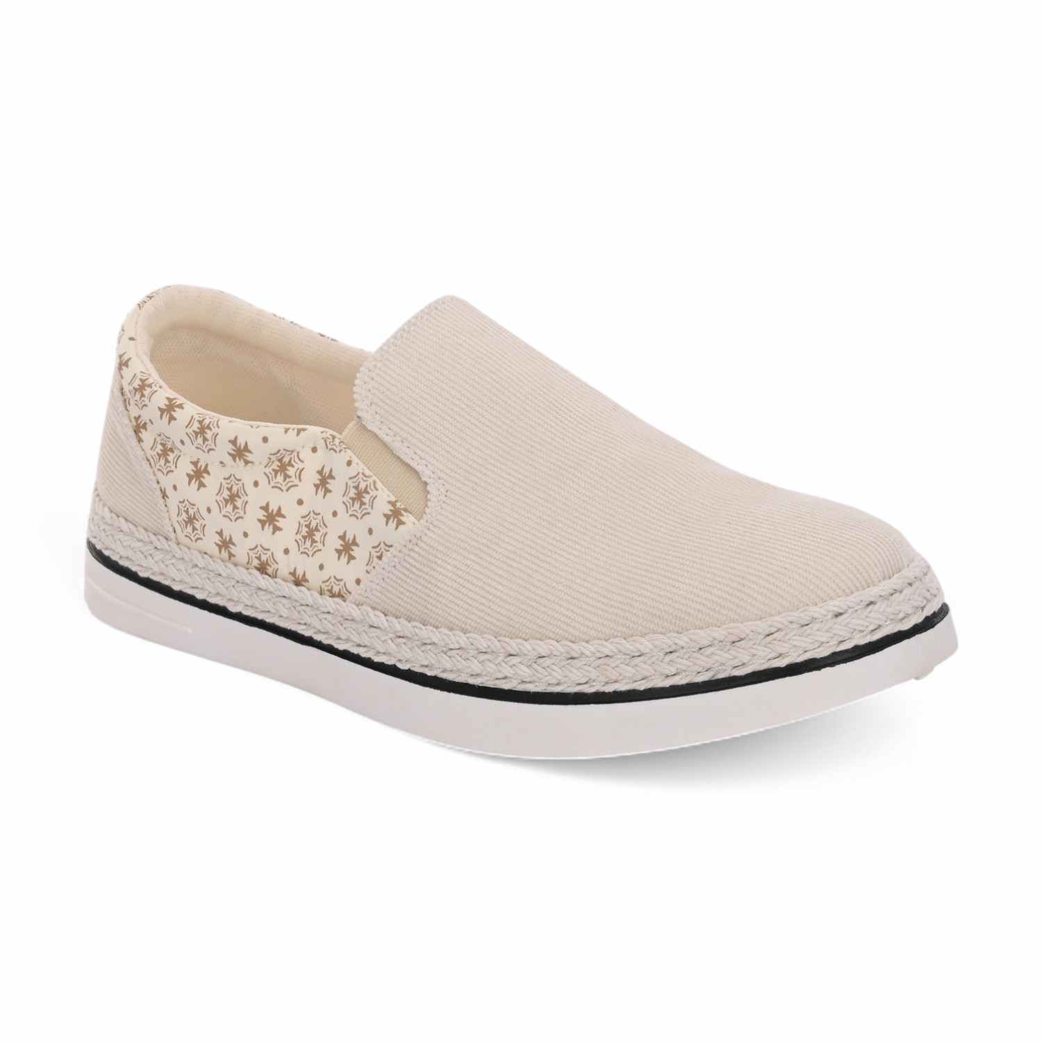 Surtur   Men White Slip On Sneaker