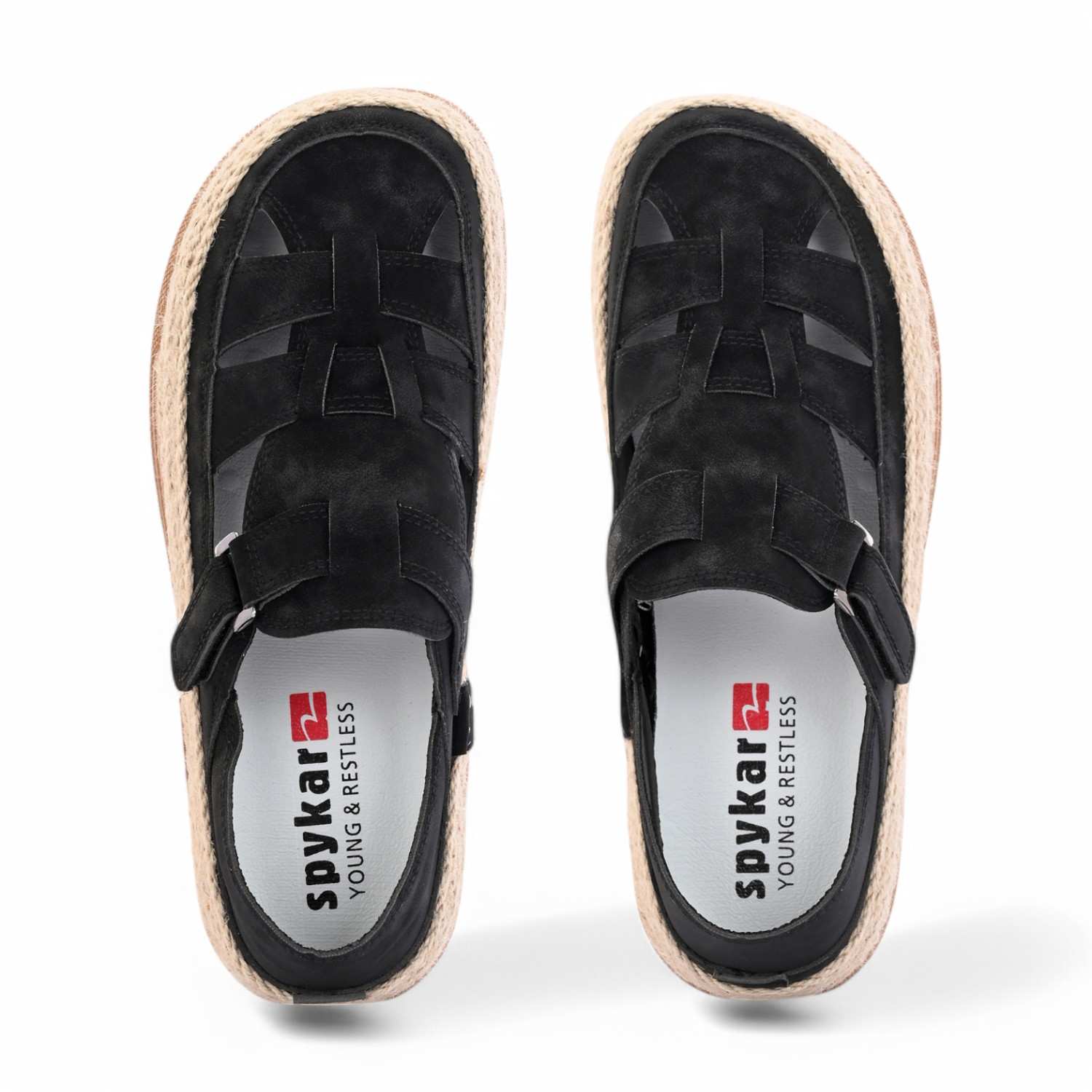 Trento   Men Black Slip On Sneaker
