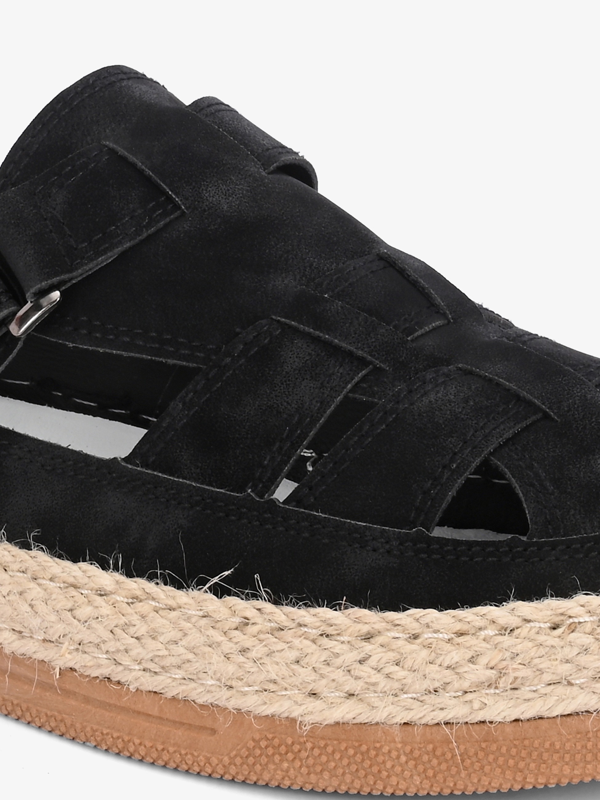 Trento   Men Black Slip On Sneaker