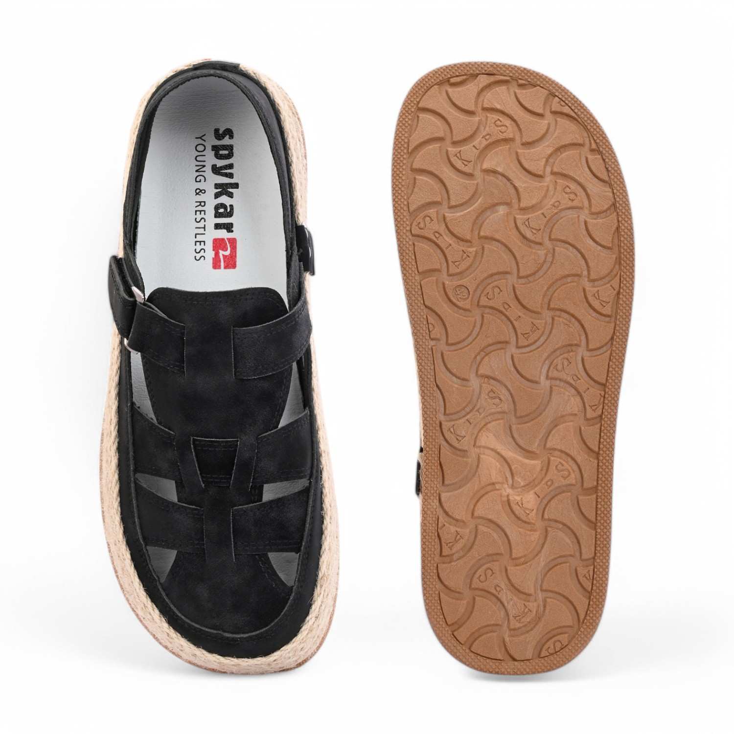 Trento   Men Black Slip On Sneaker