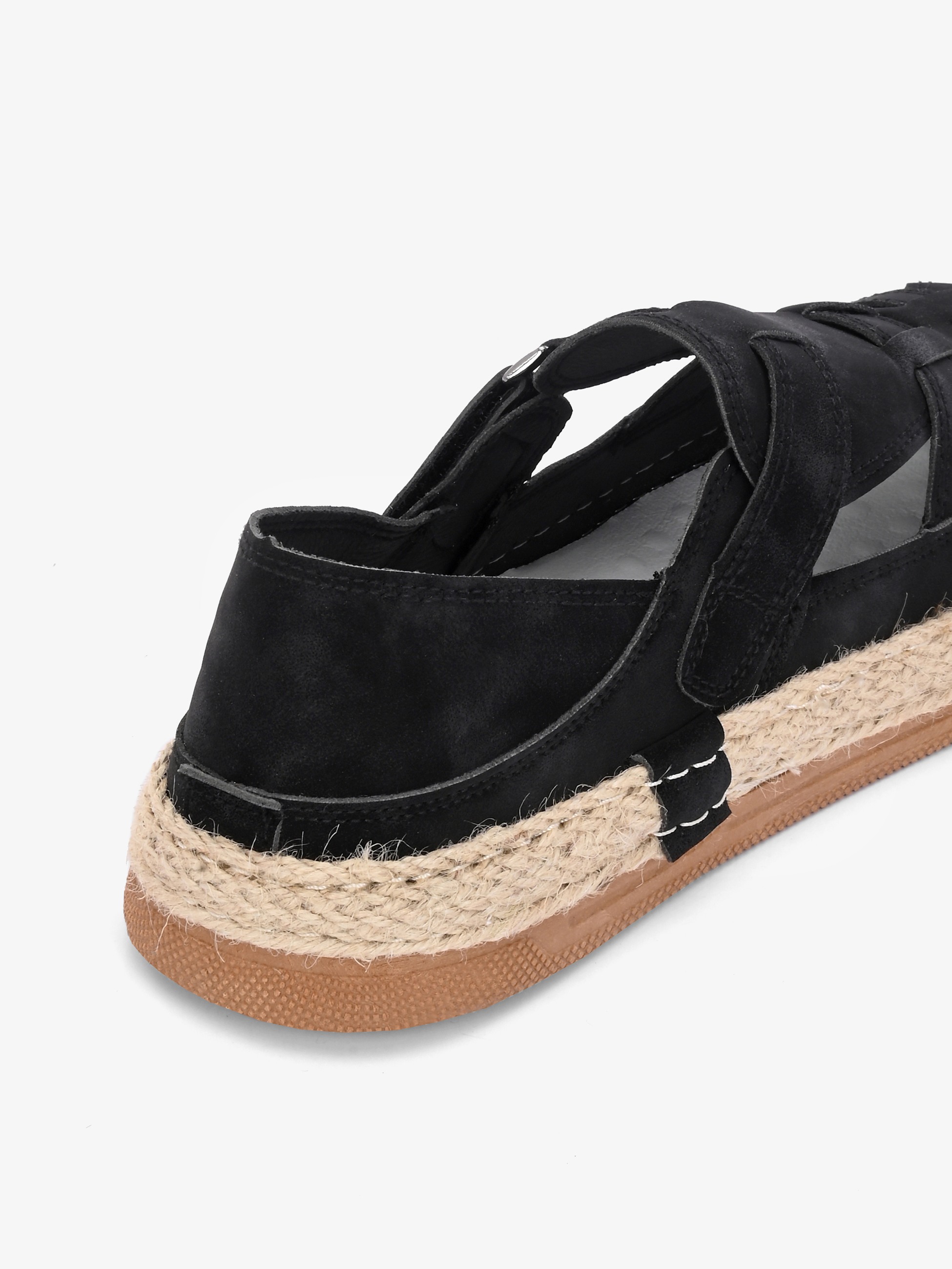 Trento   Men Black Slip On Sneaker