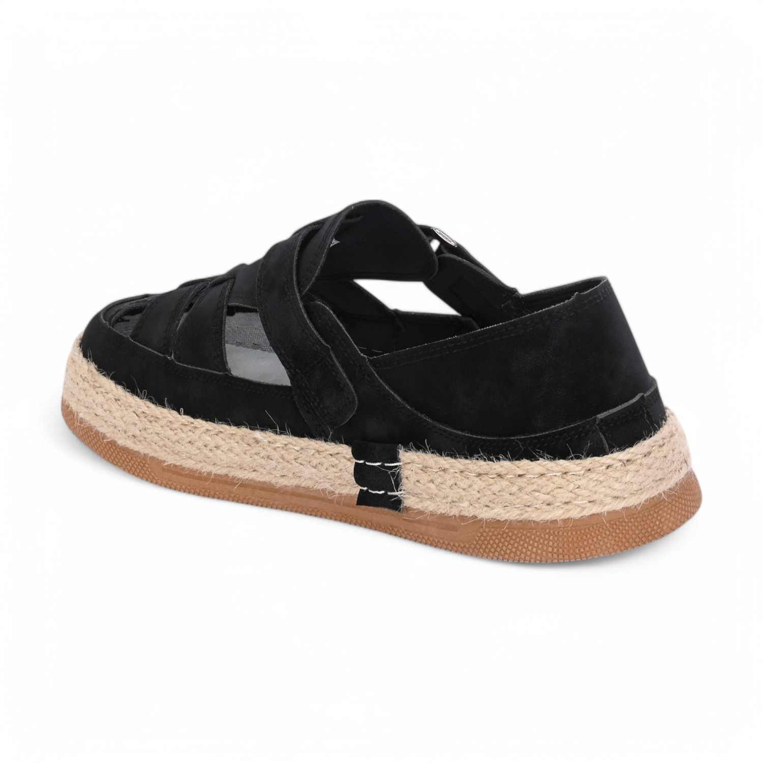 Trento   Men Black Slip On Sneaker