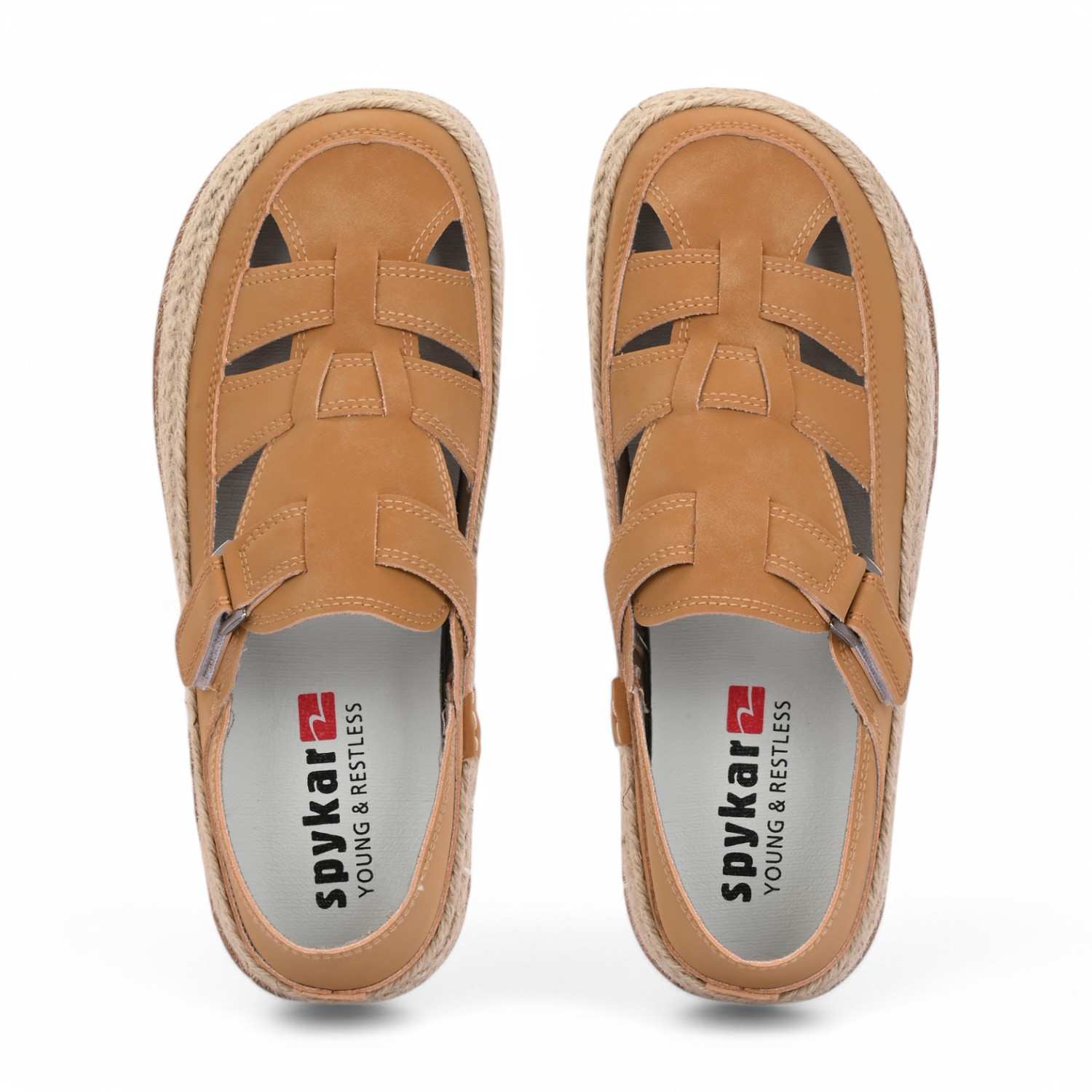 Trento Men Tan Slip On Sneaker