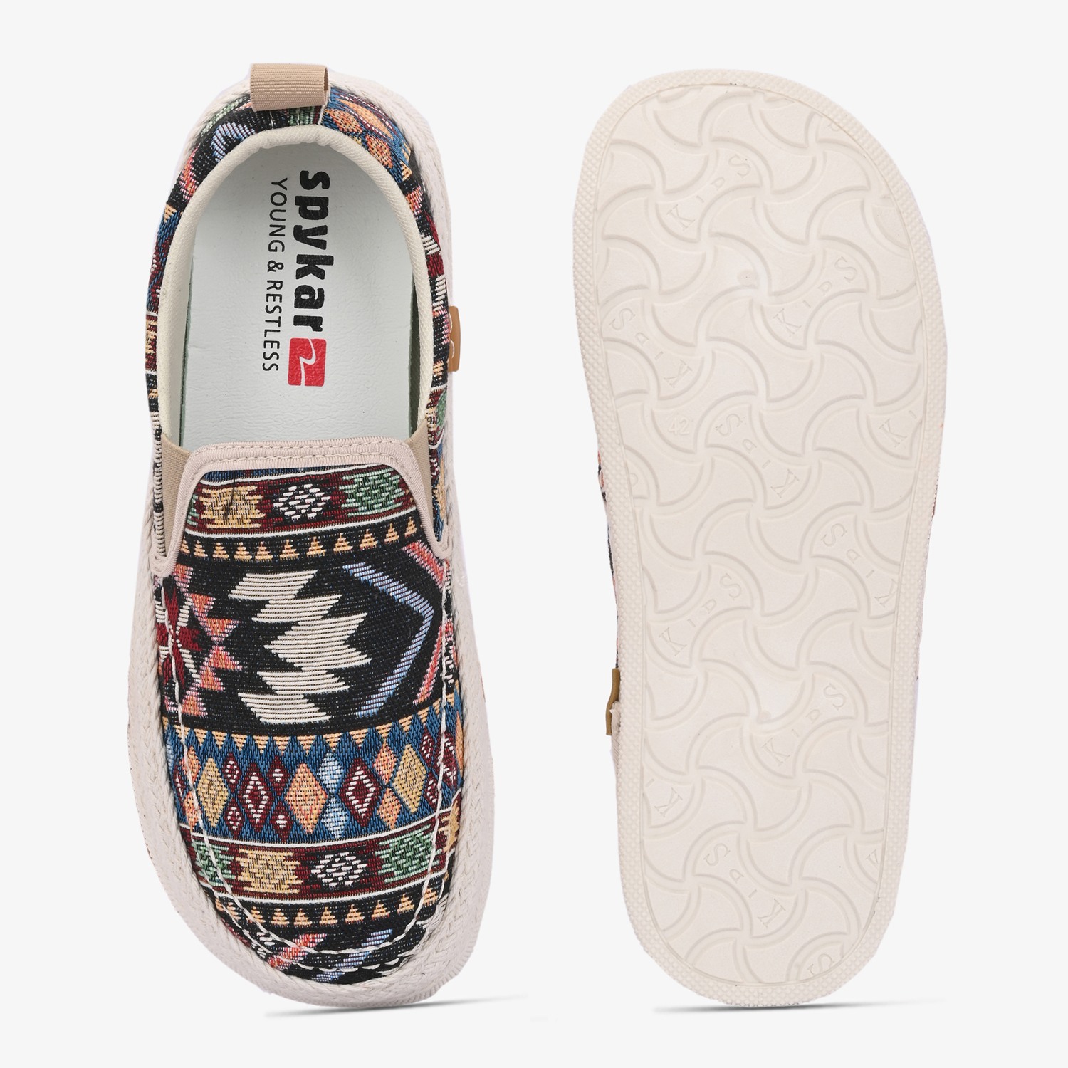 Goomba Men Blue Slip On Sneaker