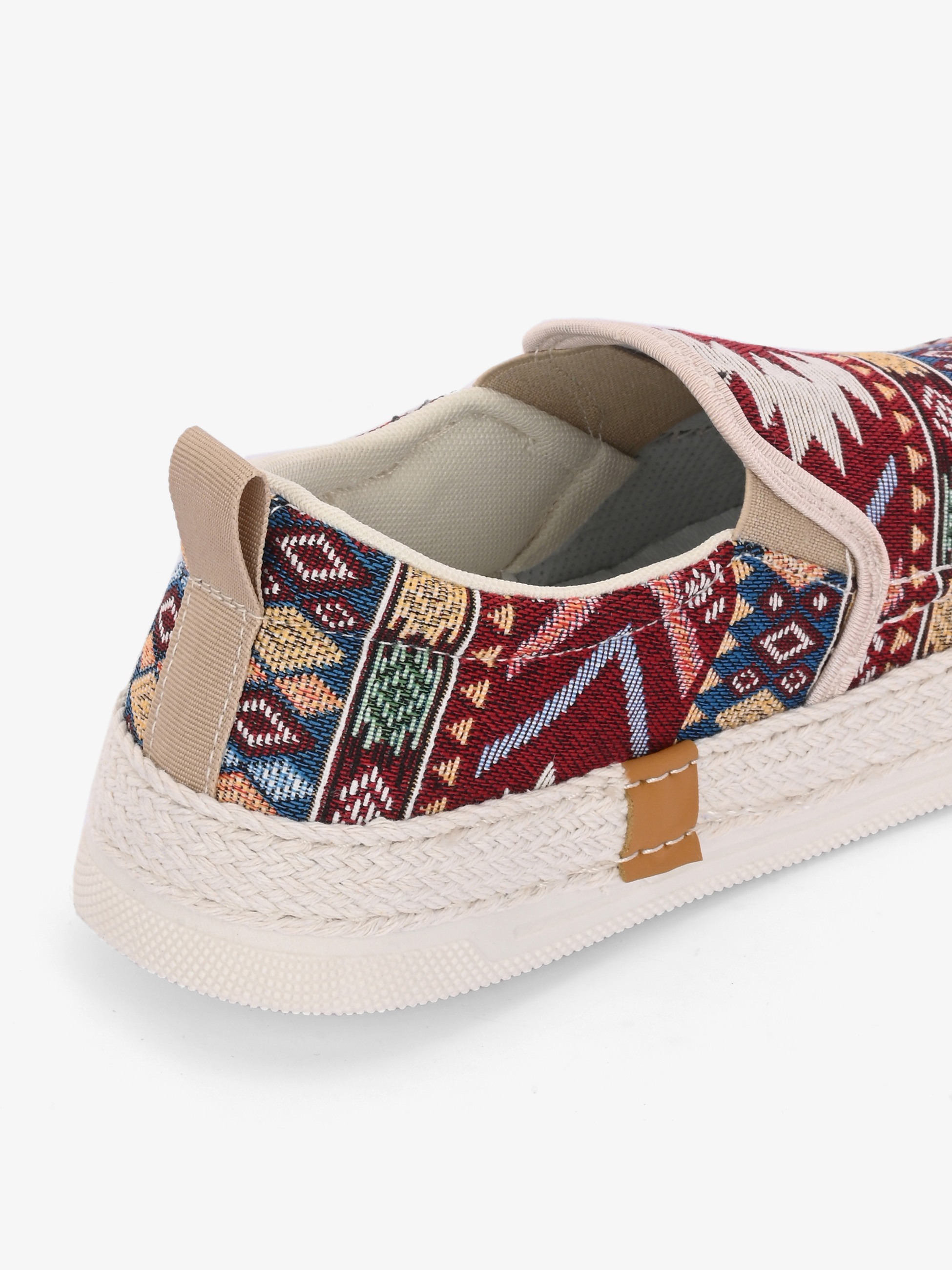 Goomba Men Red Slip On Sneaker