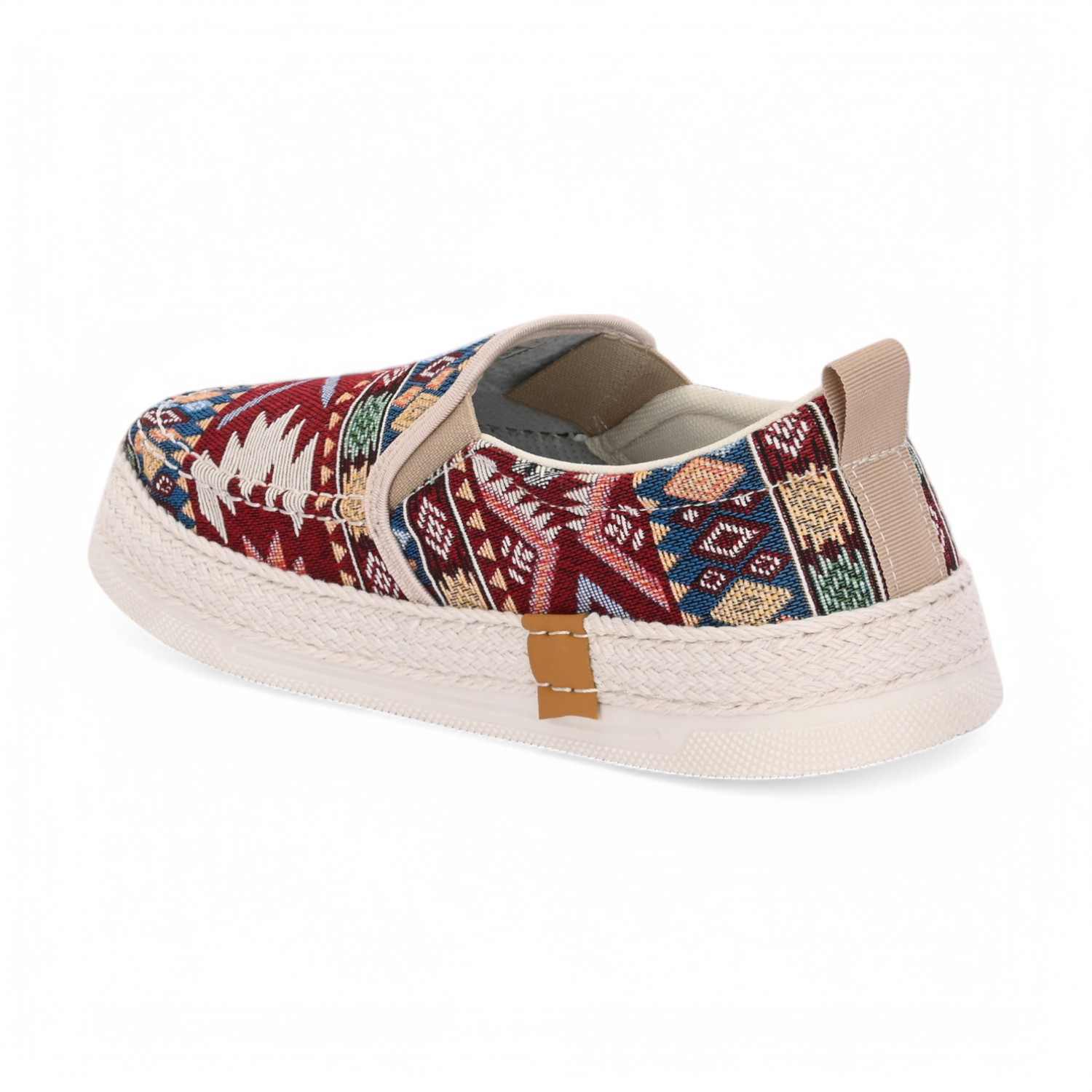 Goomba Men Red Slip On Sneaker