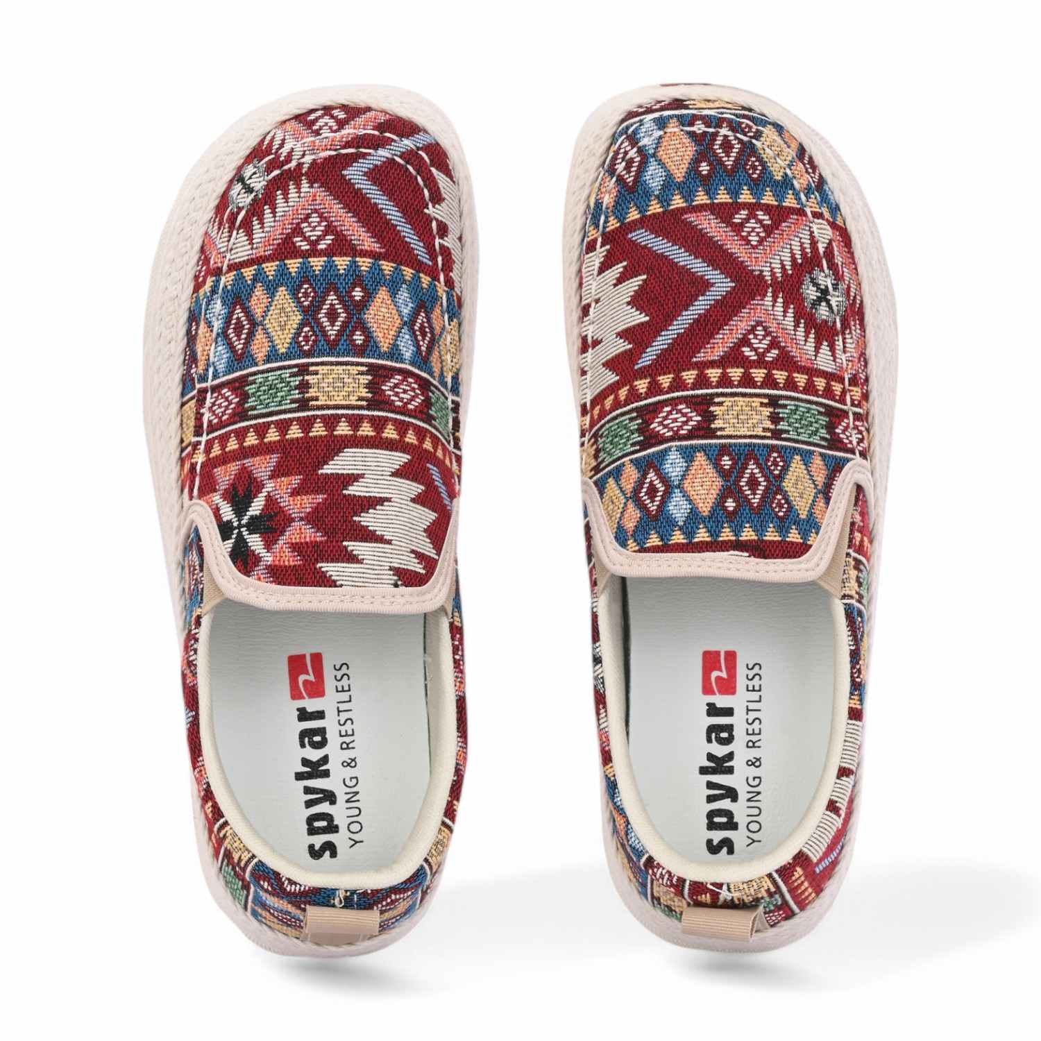 Goomba Men Red Slip On Sneaker