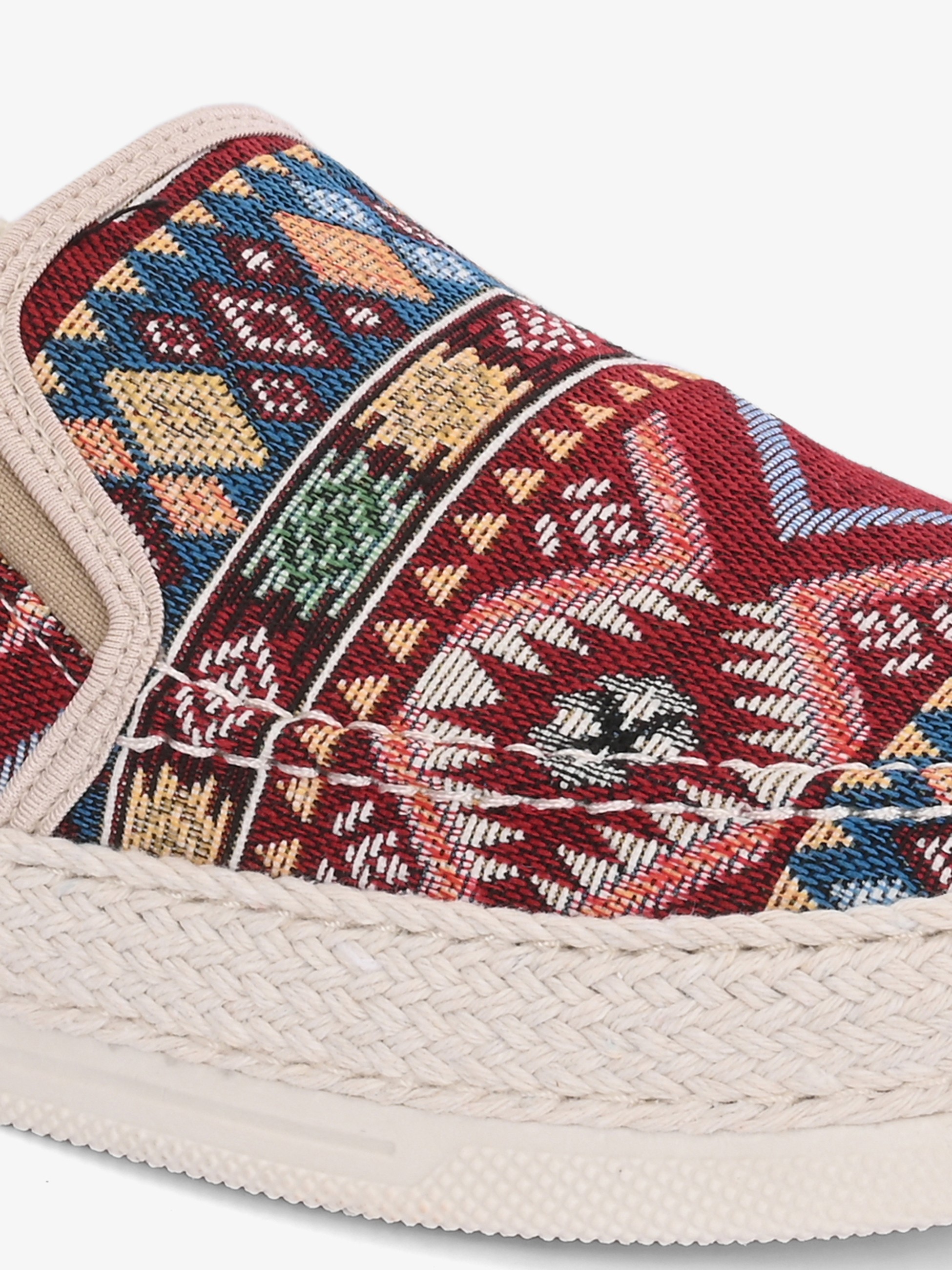 Goomba Men Red Slip On Sneaker