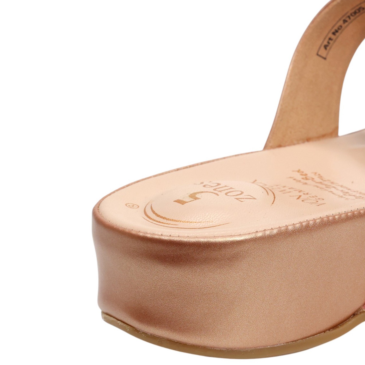 VON WELLX | Golden Goddess Women Beaded T-Strap Wedge Sandals|2