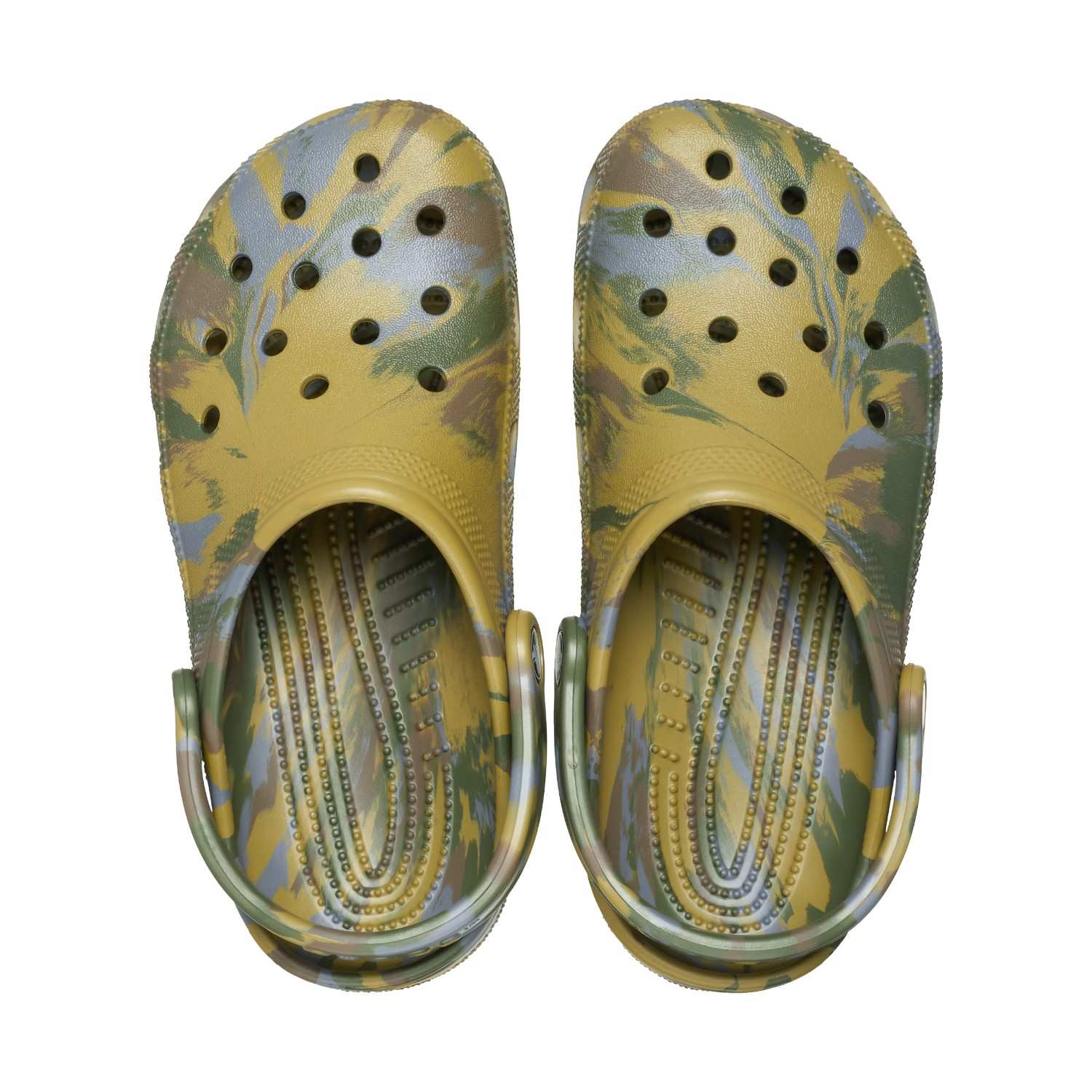 Classic Marbled Aloe-Multi Unisex Clog