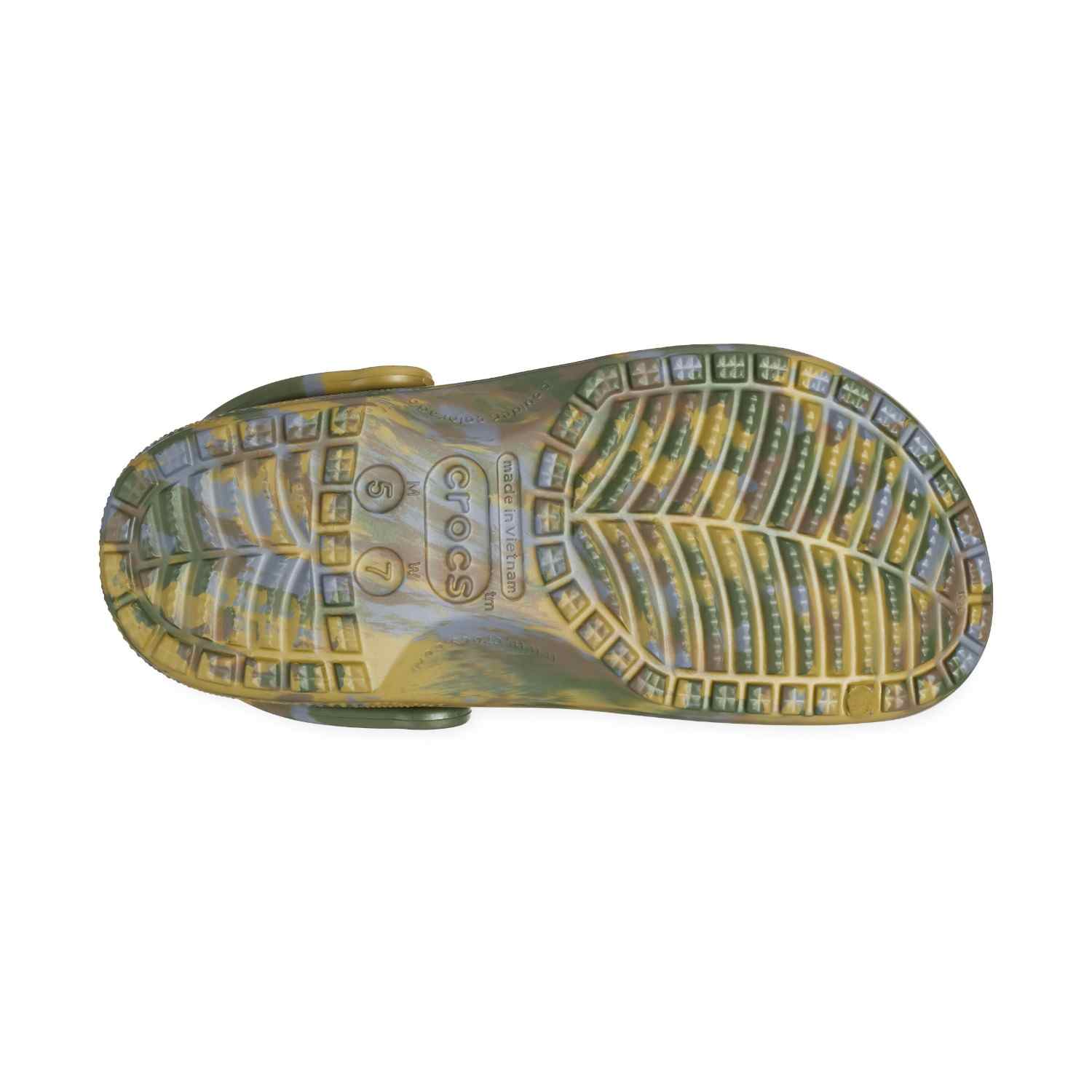 Classic Marbled Aloe-Multi Unisex Clog