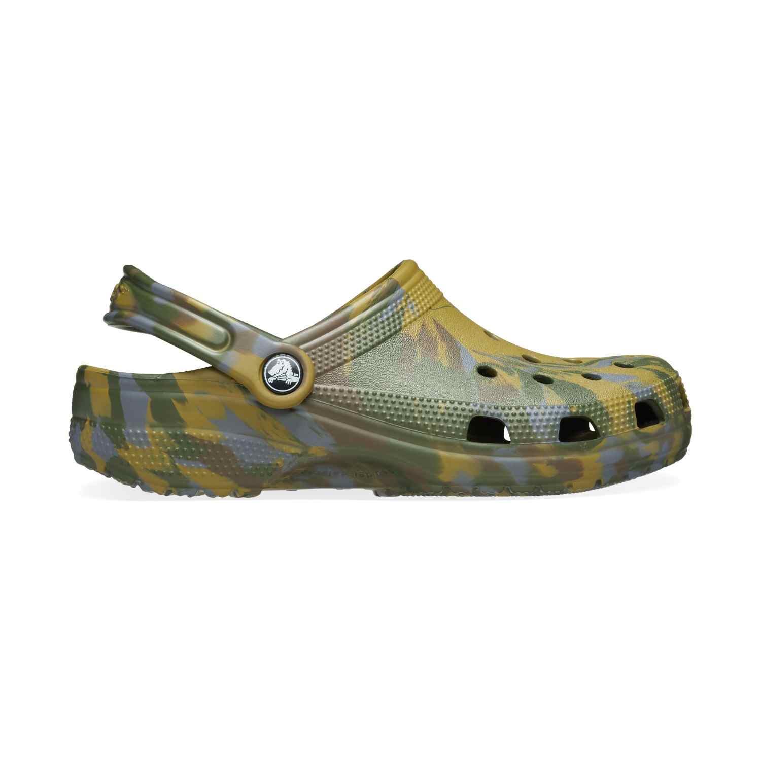 Classic Marbled Aloe-Multi Unisex Clog