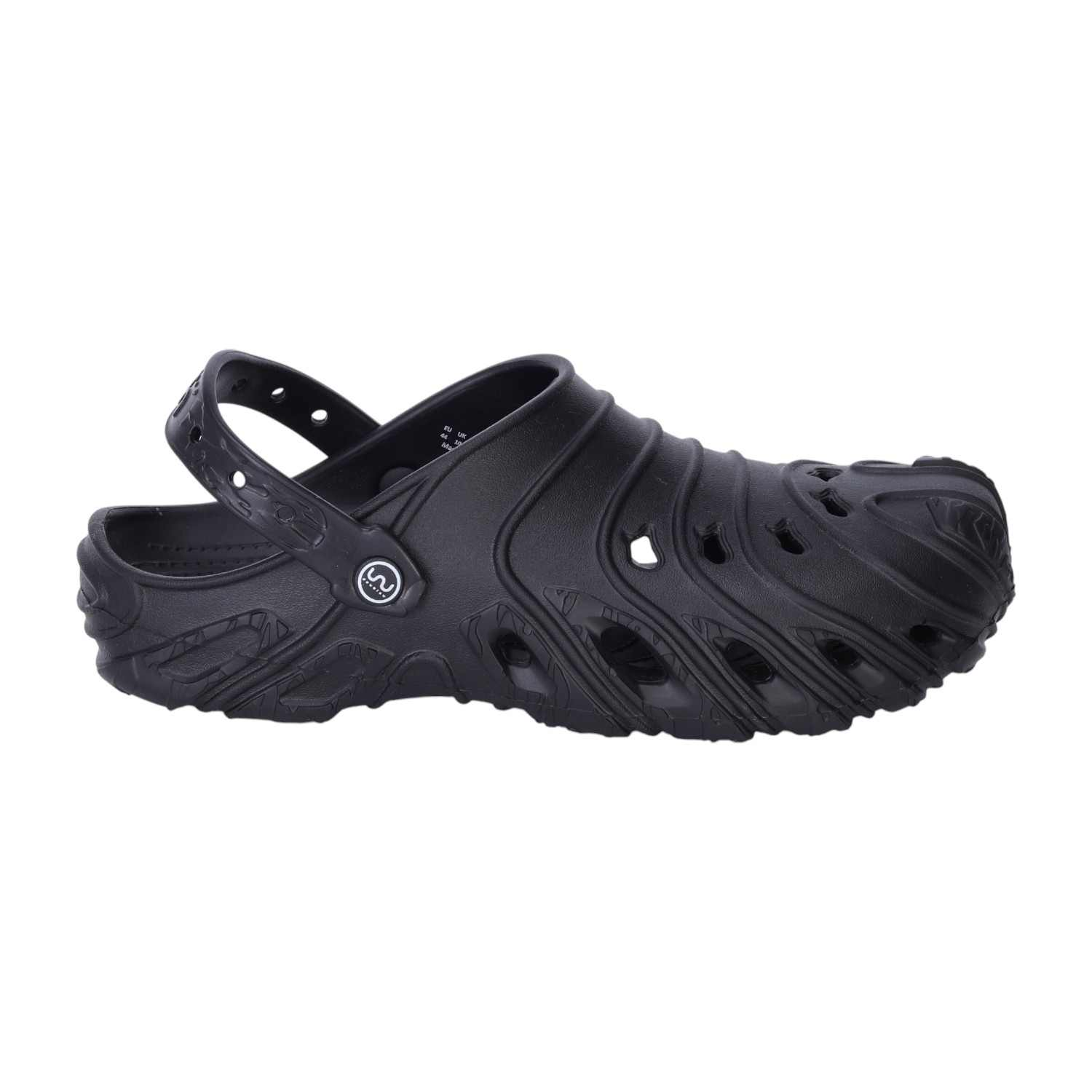 Men Black Comforyu Clogs