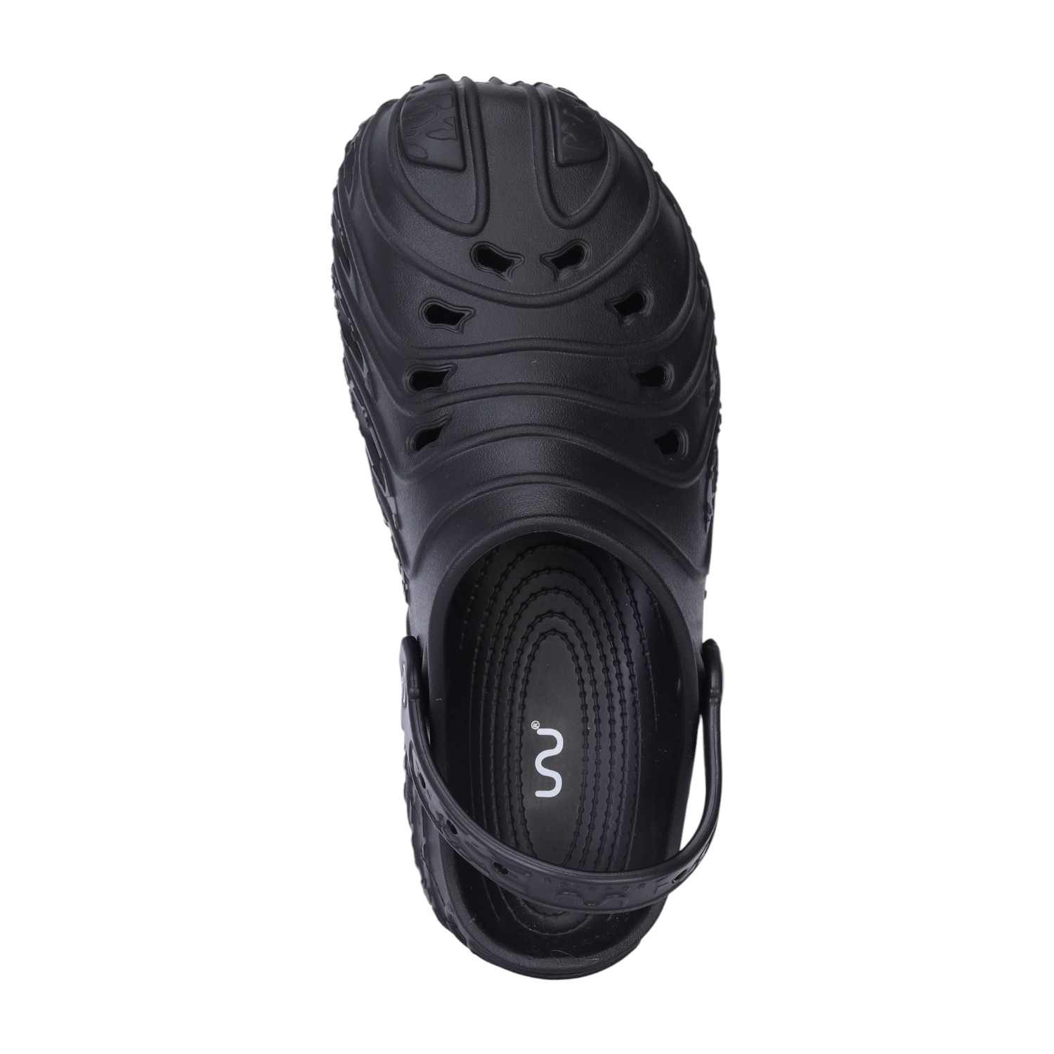 Men Black Comforyu Clogs
