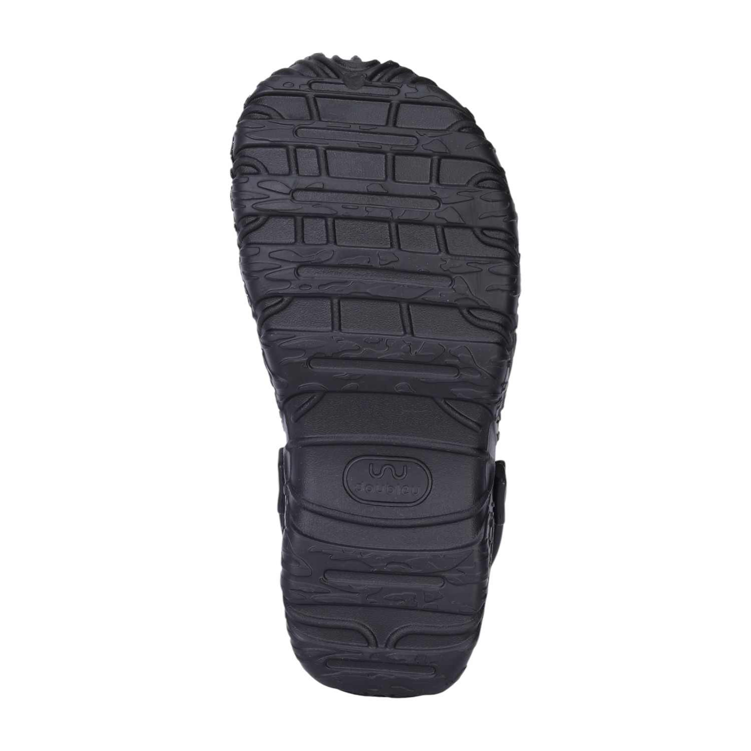 Men Black Comforyu Clogs