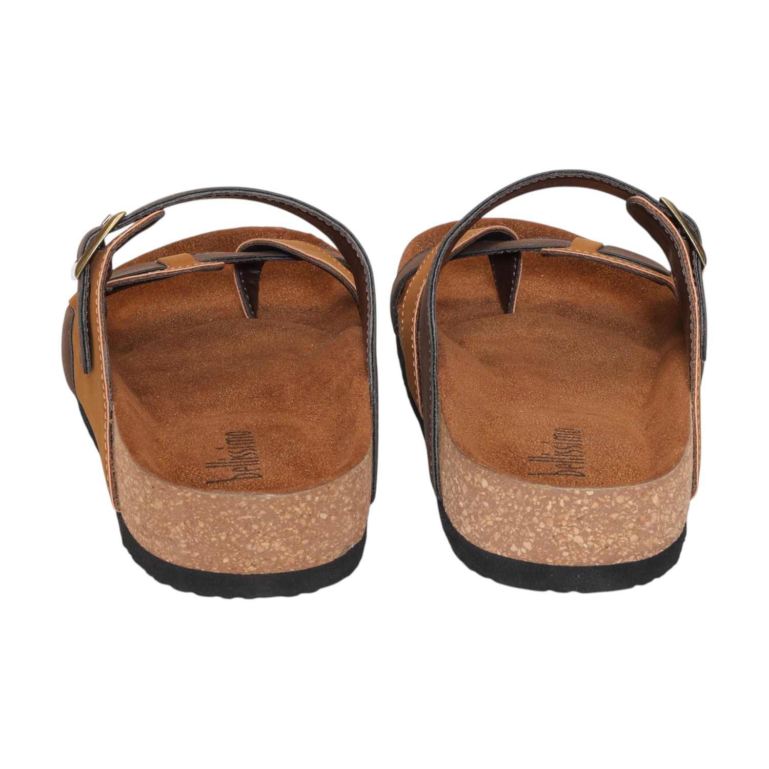 Men Brown/Tan Comfort Chappals