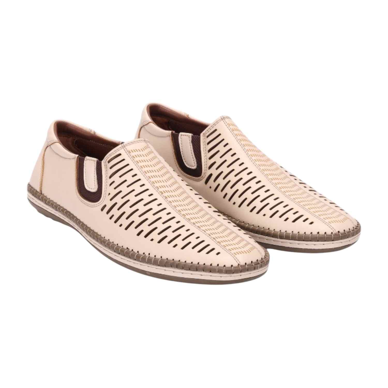 Men Beige Sandals Comfort