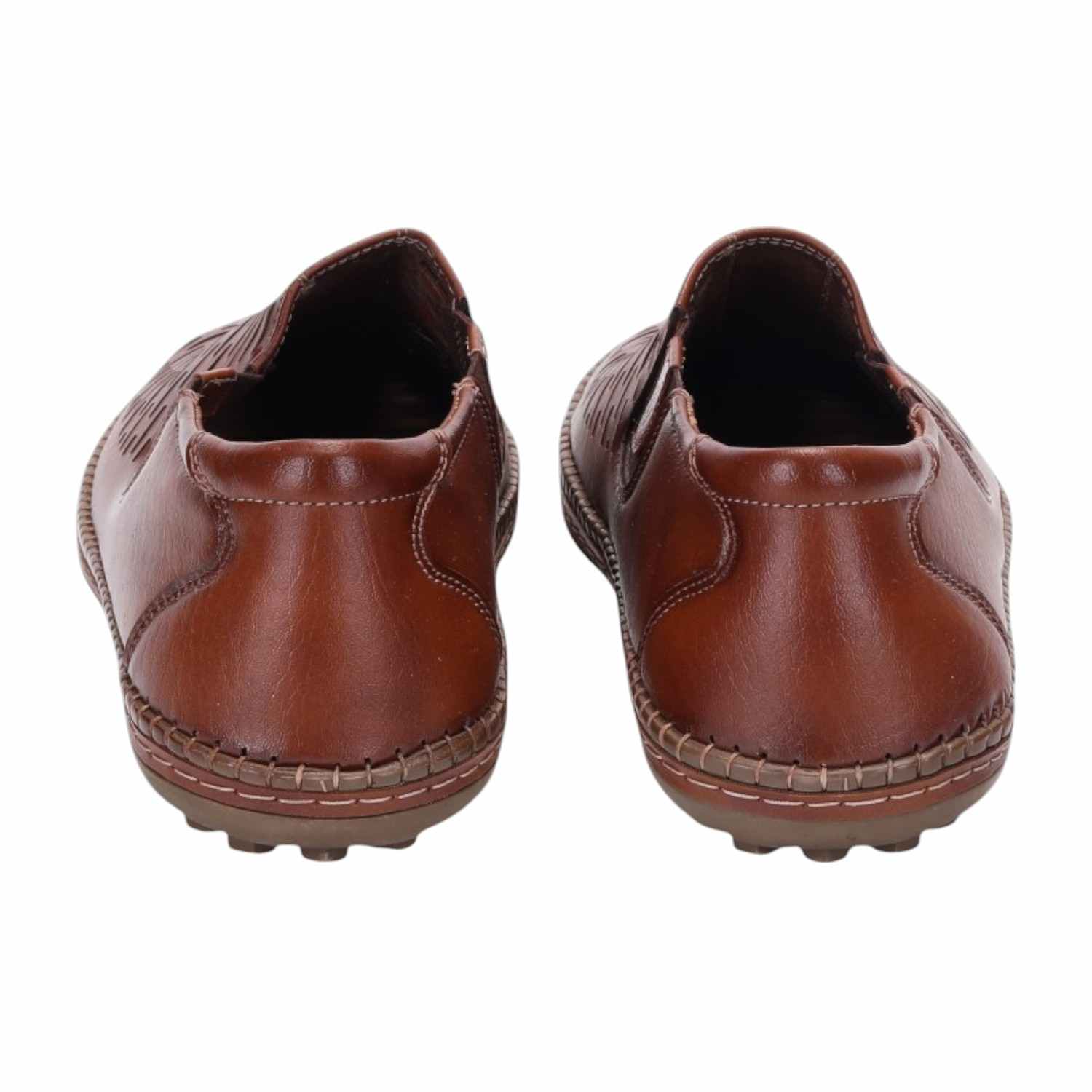 Men Dark Tan Sandals Comfort