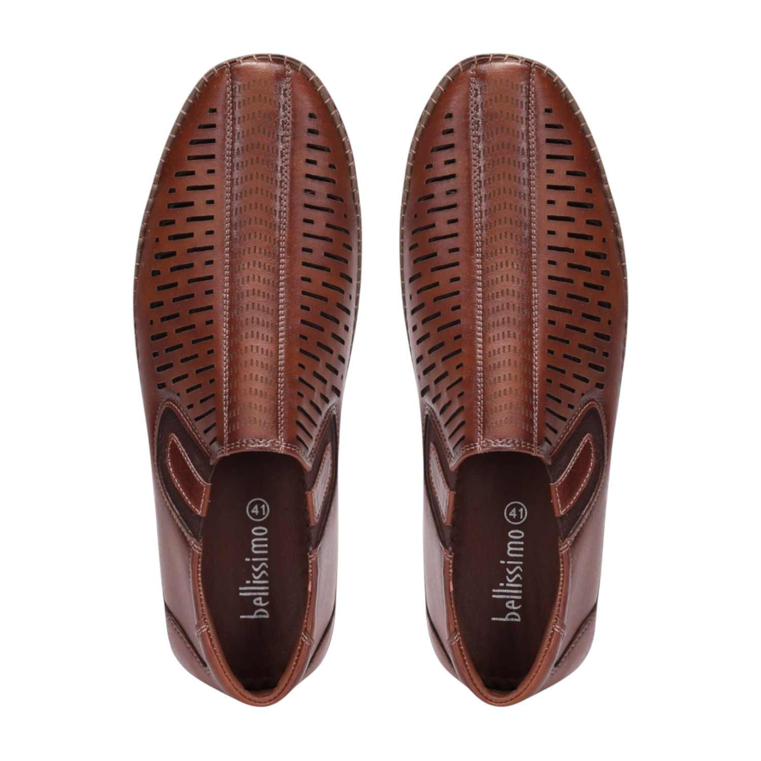 Men Dark Tan Sandals Comfort