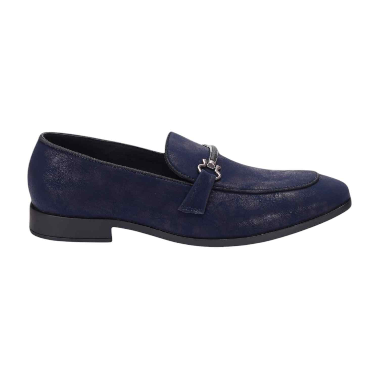 Men Blue Casual Shoes Slip On