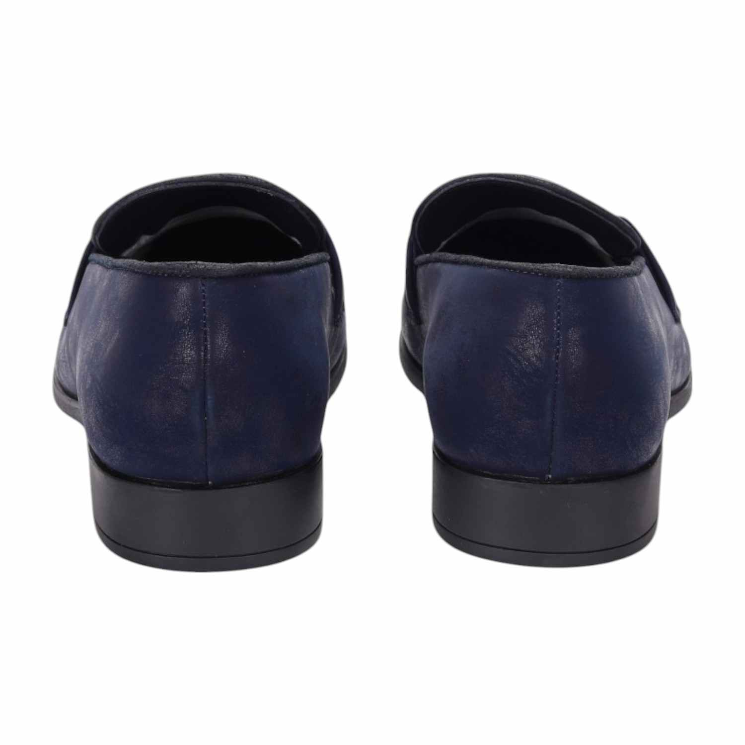 Men Blue Casual Shoes Slip On