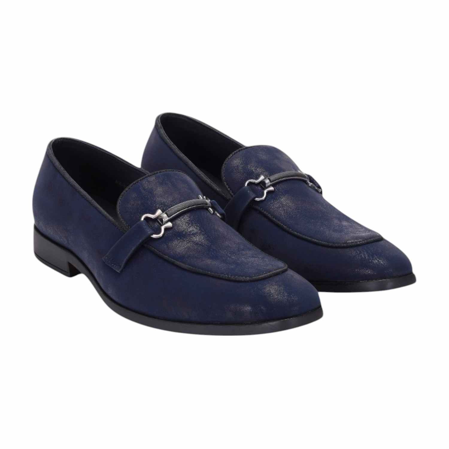 Men Blue Casual Shoes Slip On