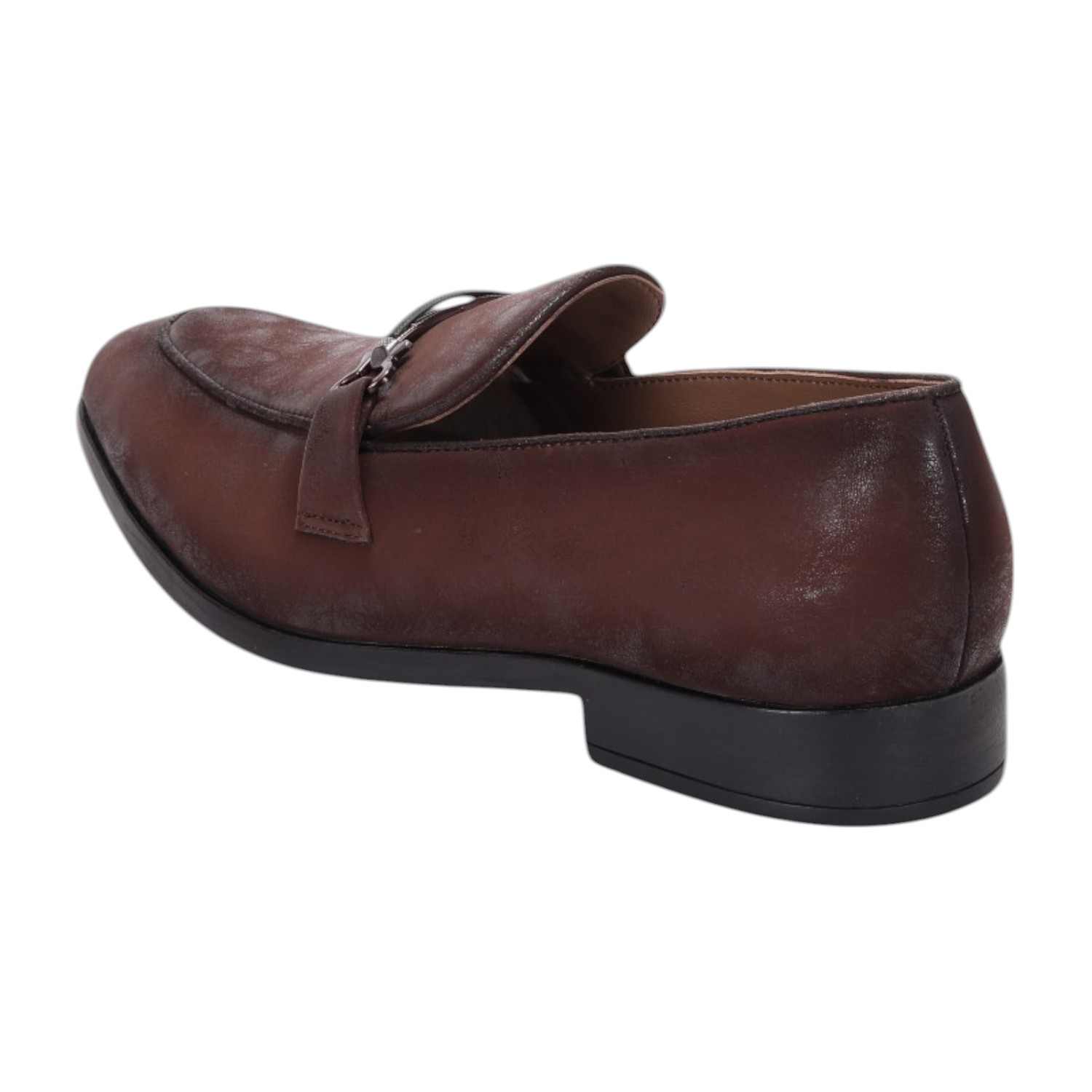 Men Brown Casual Shoes Slip On