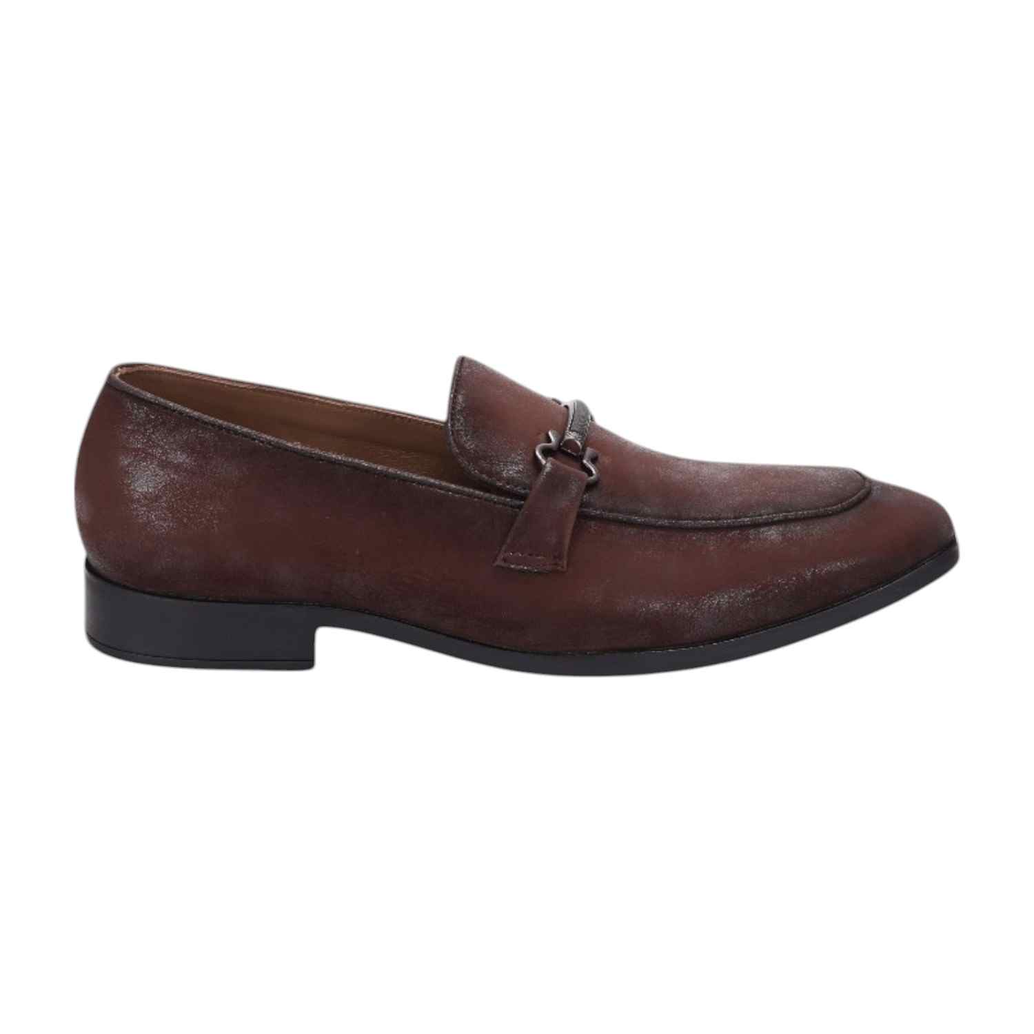 Men Brown Casual Shoes Slip On