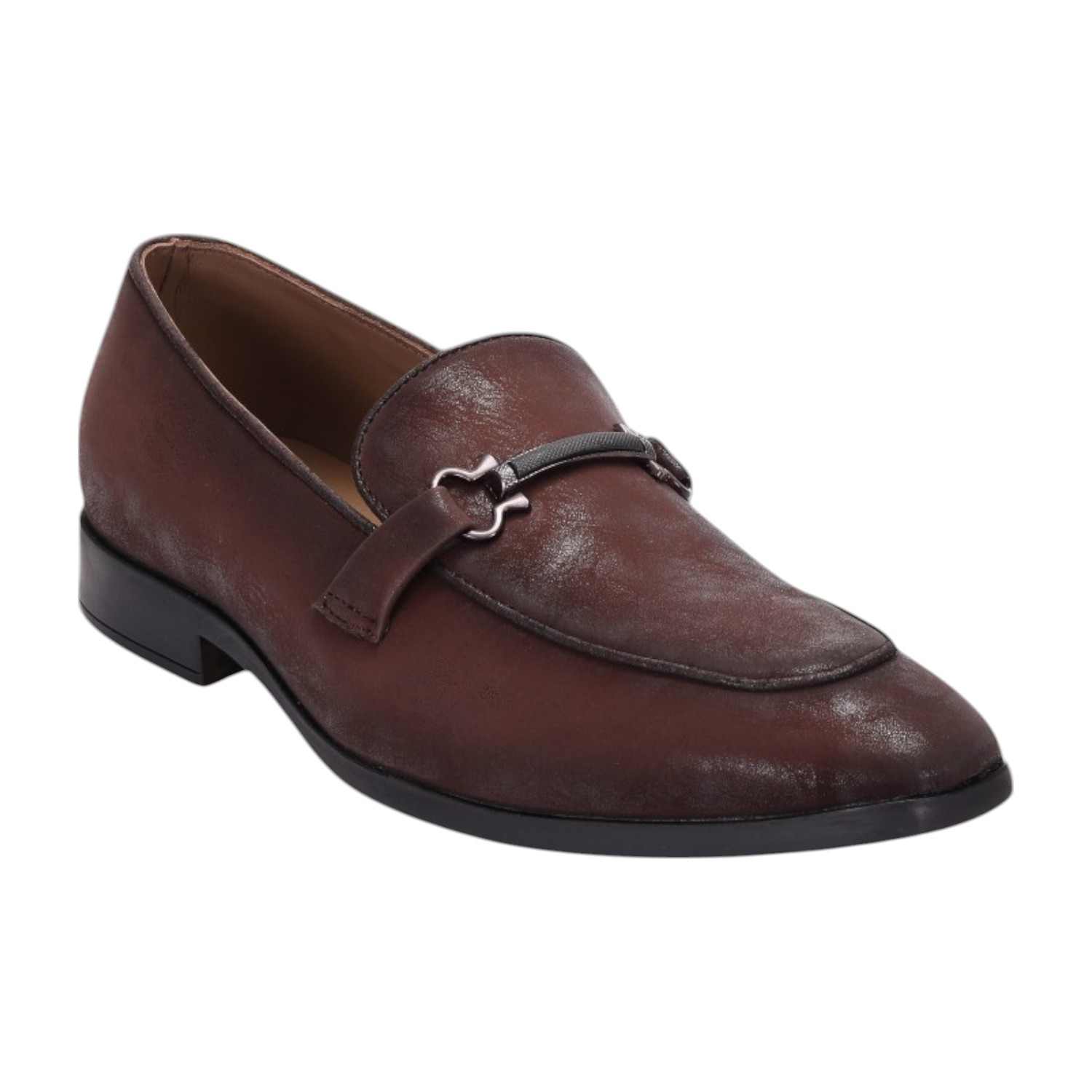 Men Brown Casual Shoes Slip On