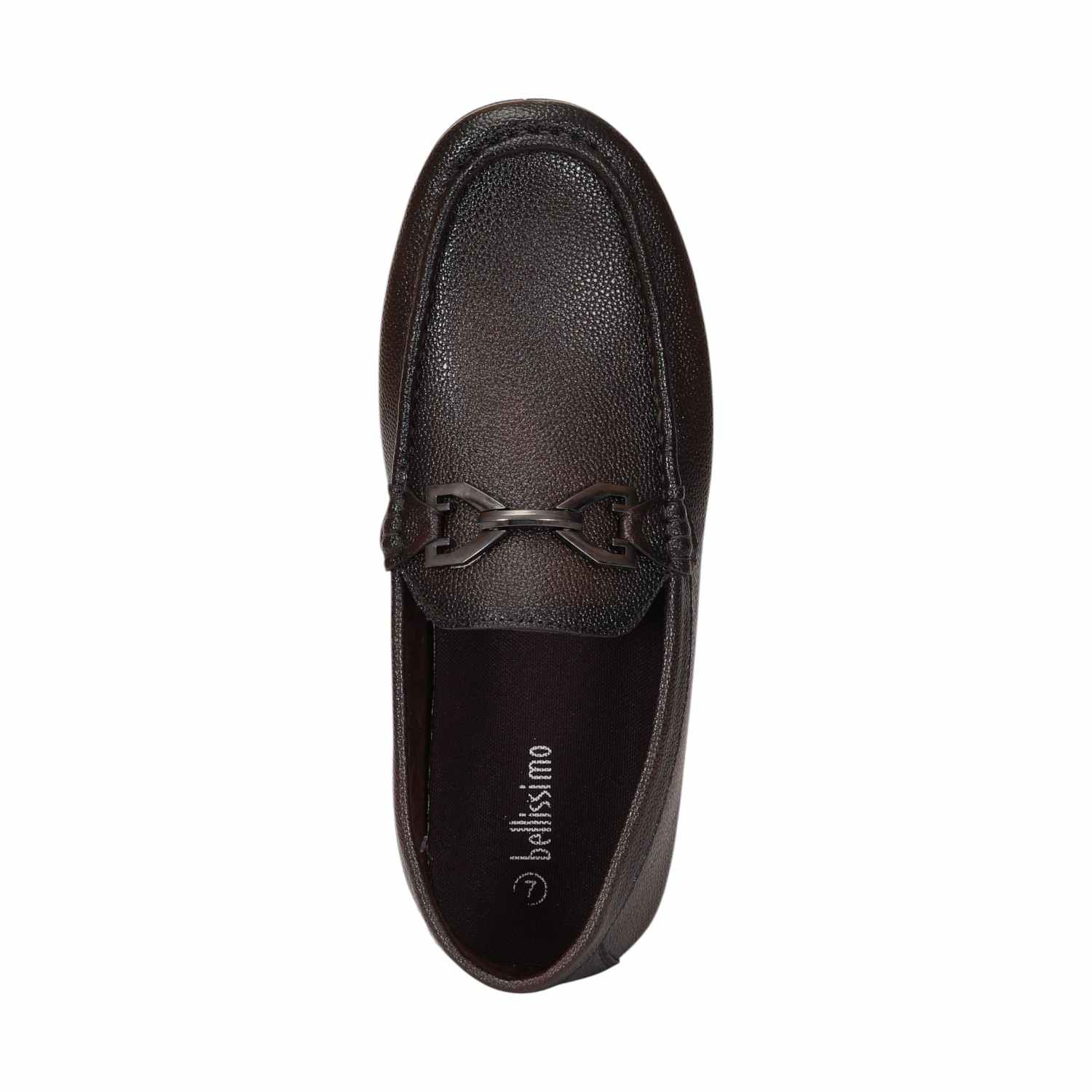 Men Brown Casual Shoes  Slip On