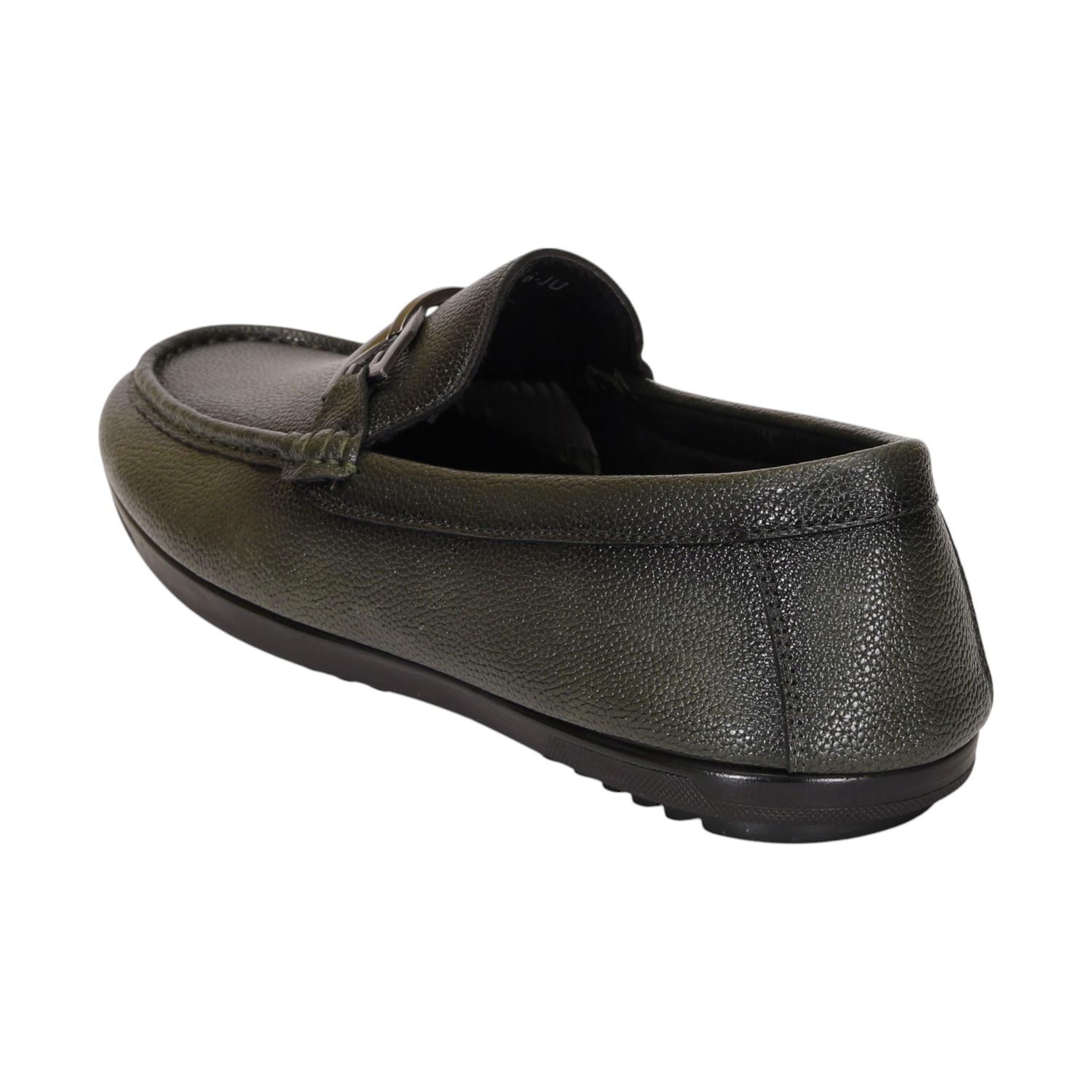Men Olive Casual Shoes  Slip On