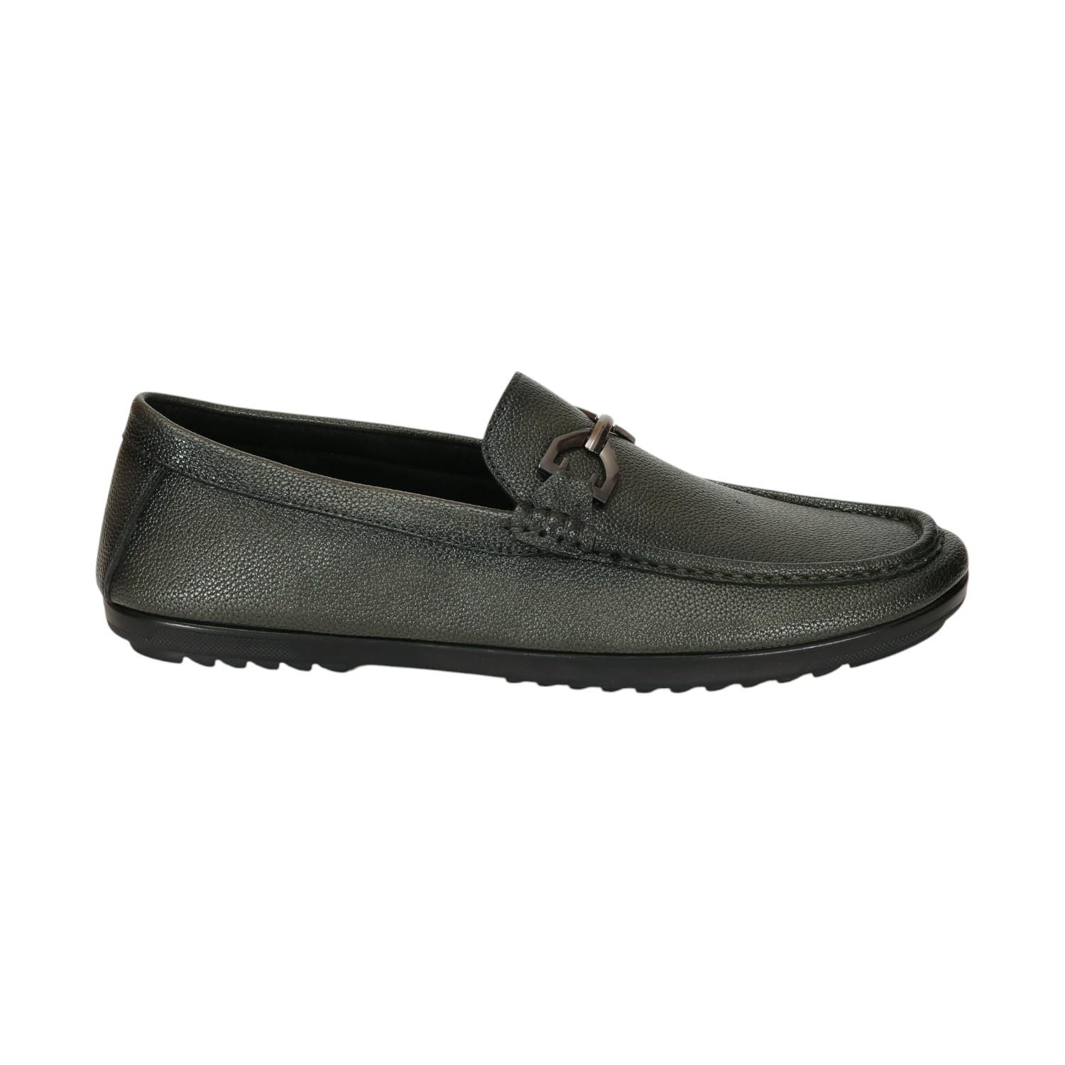 Men Olive Casual Shoes  Slip On