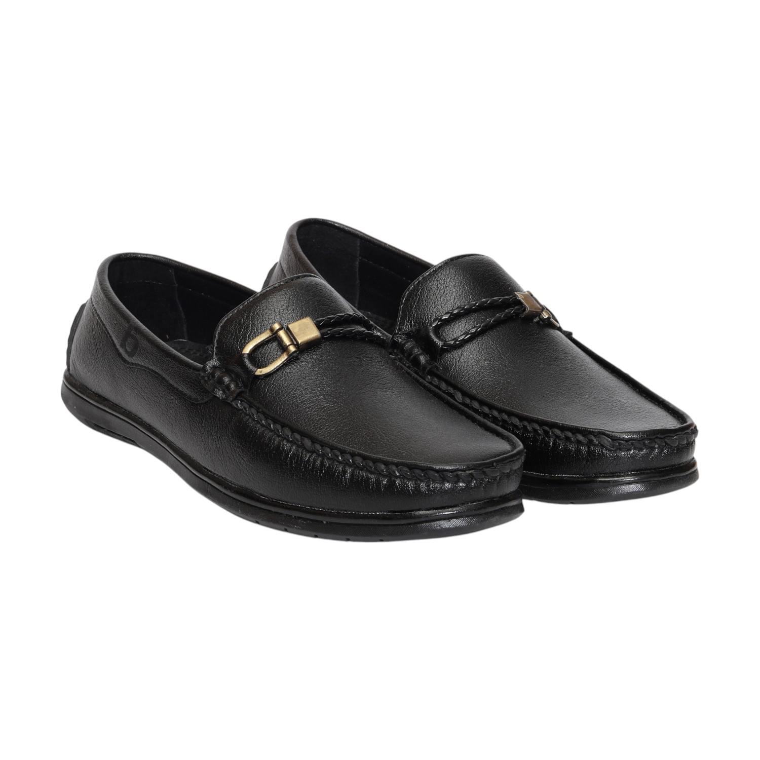 Men Black Casual Shoes  Slip On