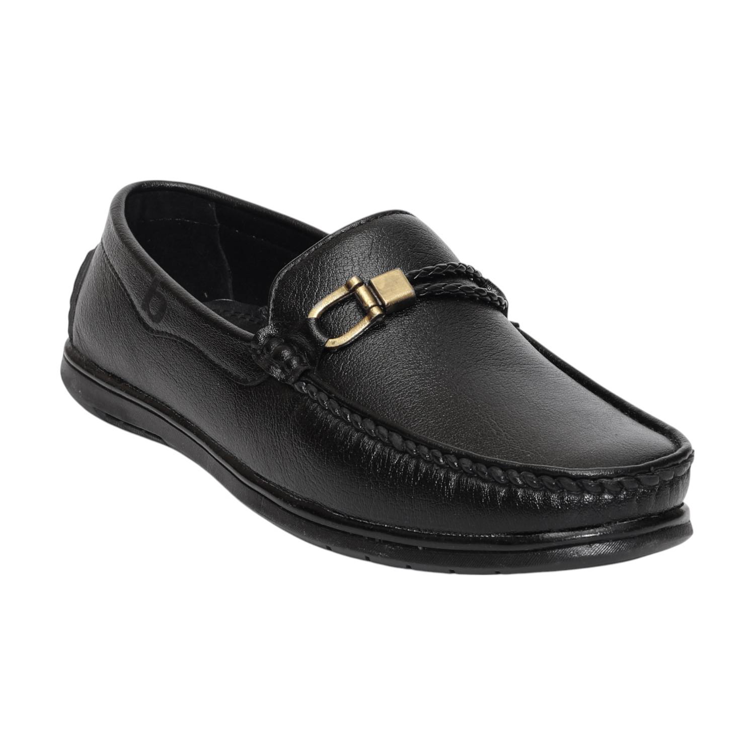 Men Black Casual Shoes  Slip On