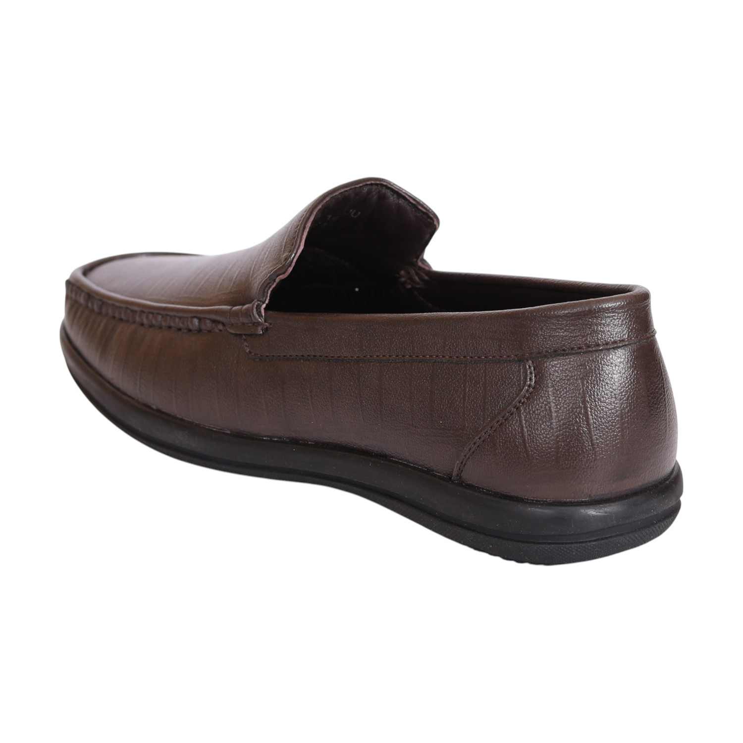 Men Classic Brown Slip-On Loafers