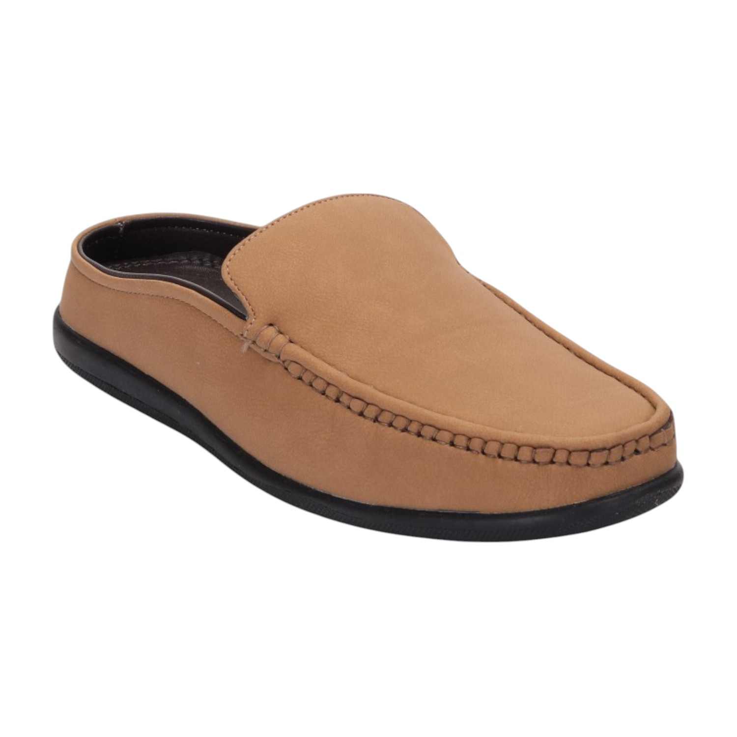 Men Beige Casual Shoes Slip On
