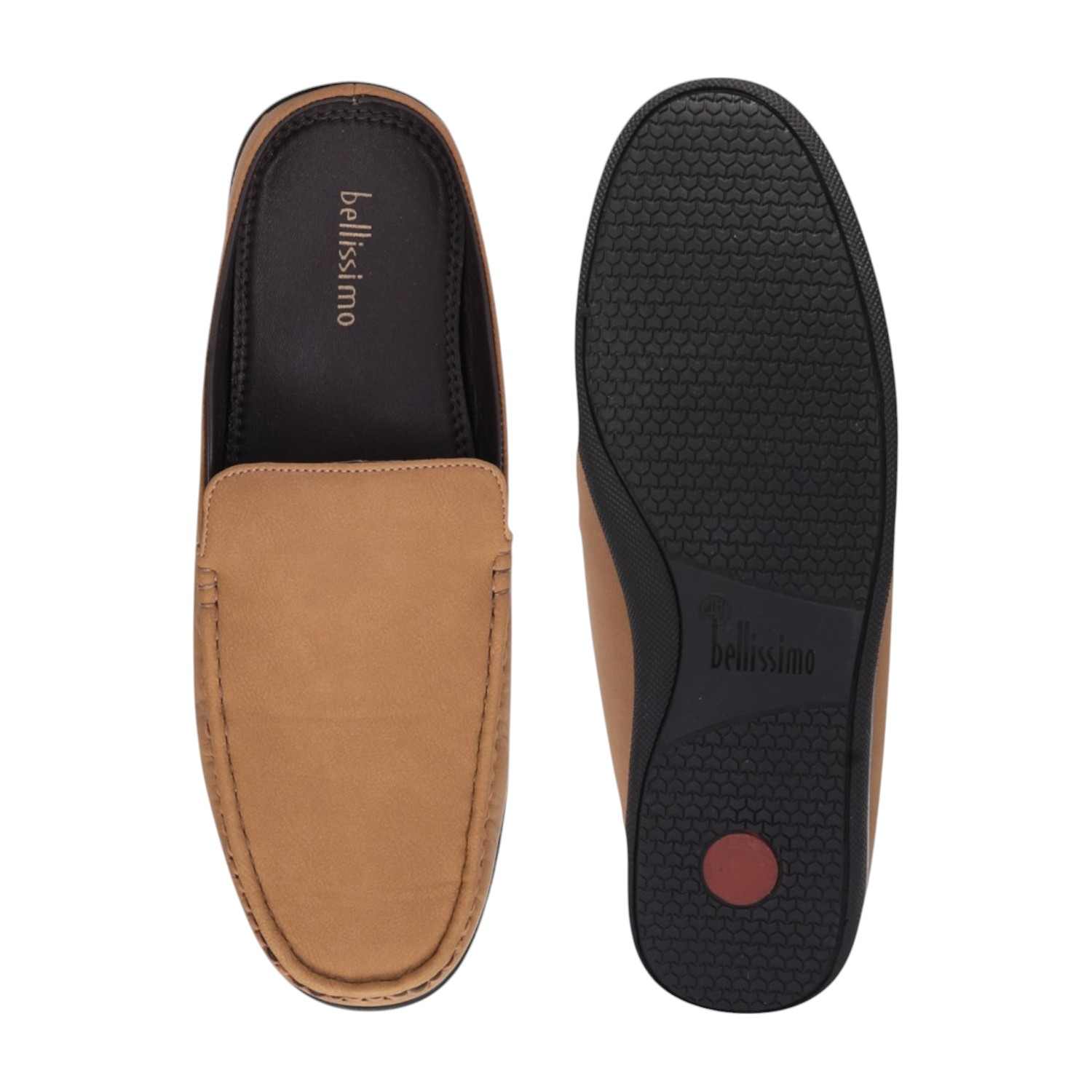 Men Beige Casual Shoes Slip On