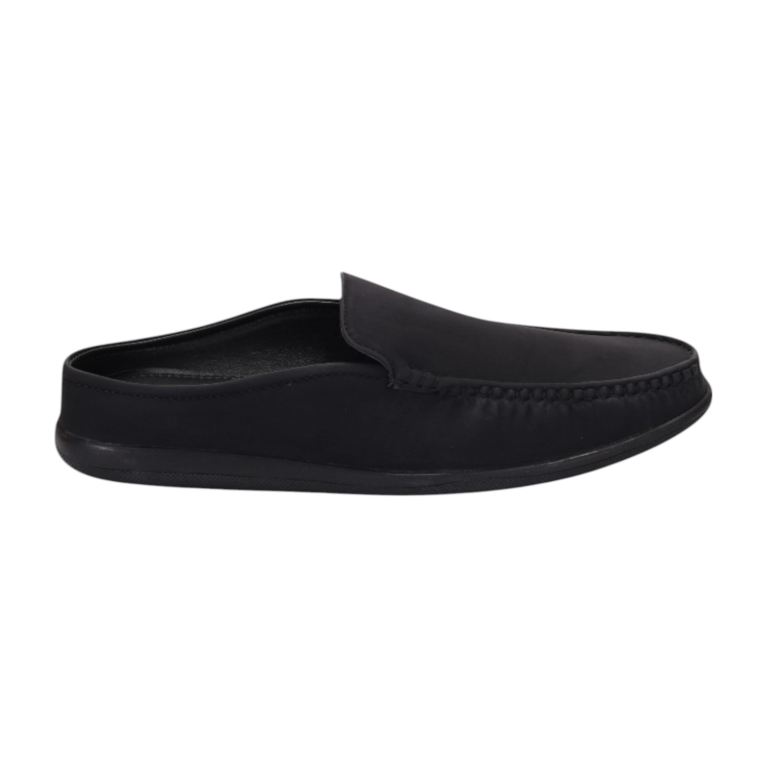 Men Black Casual Shoes Slip On