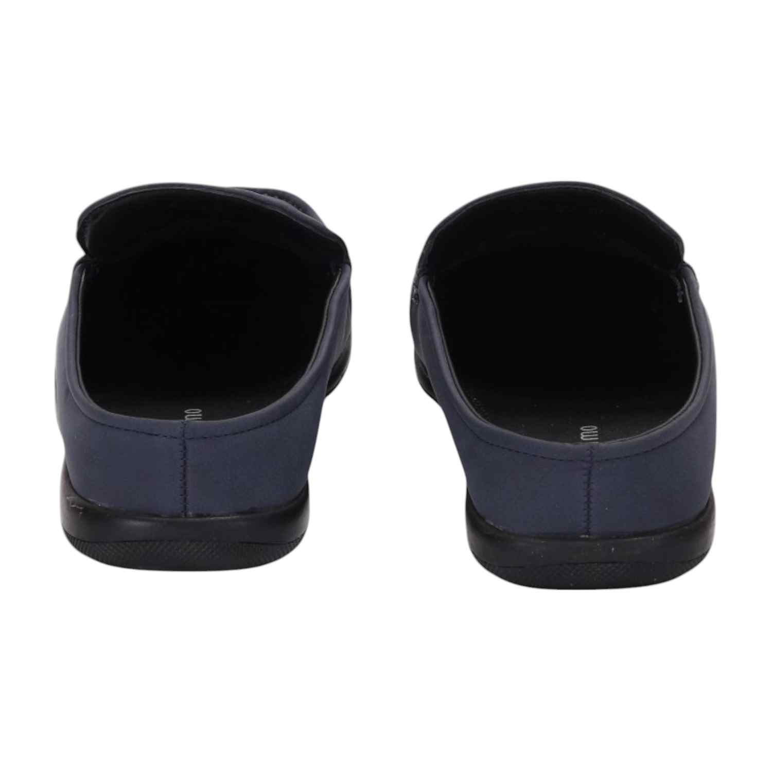 Men Navy Blue Casual Shoes Slip On