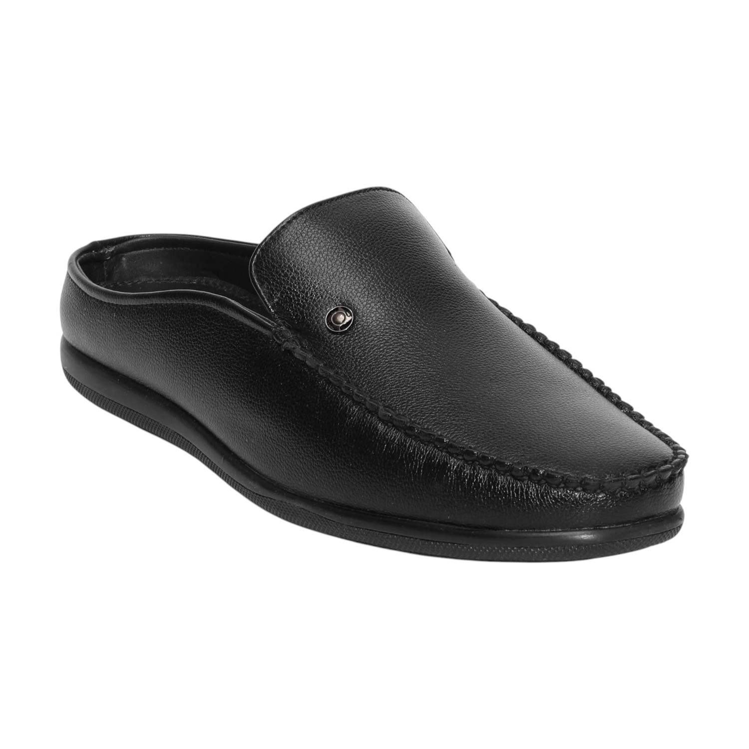 Men Black Mule Casual